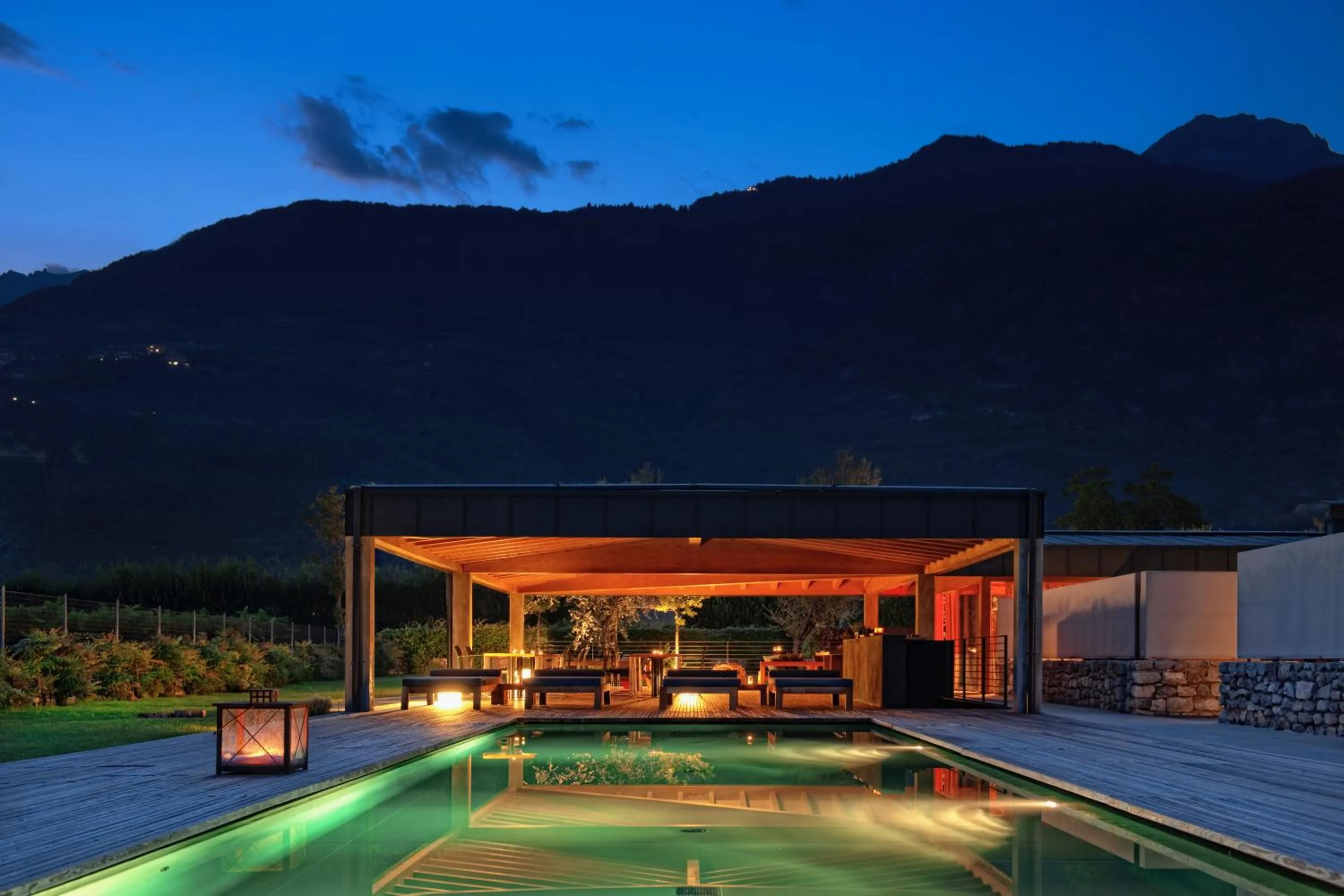 Swimming pool in Vivere Suites & Rooms