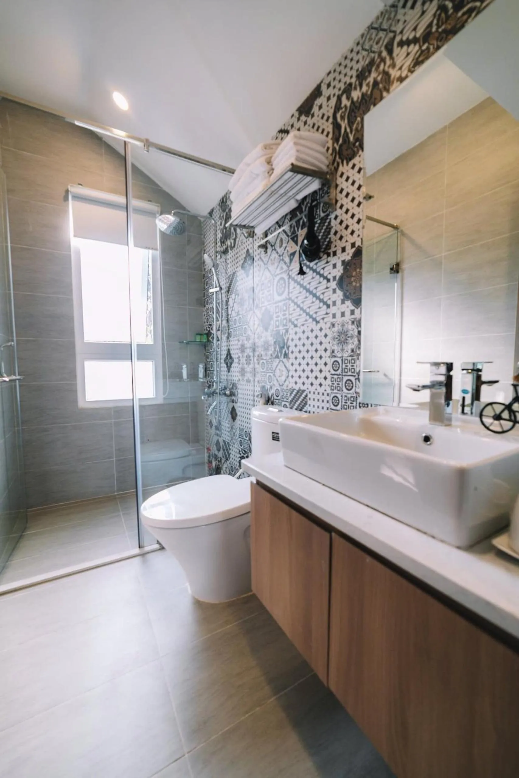 Toilet in NATURE LAND 2 - Song Anh Hotel Dalat