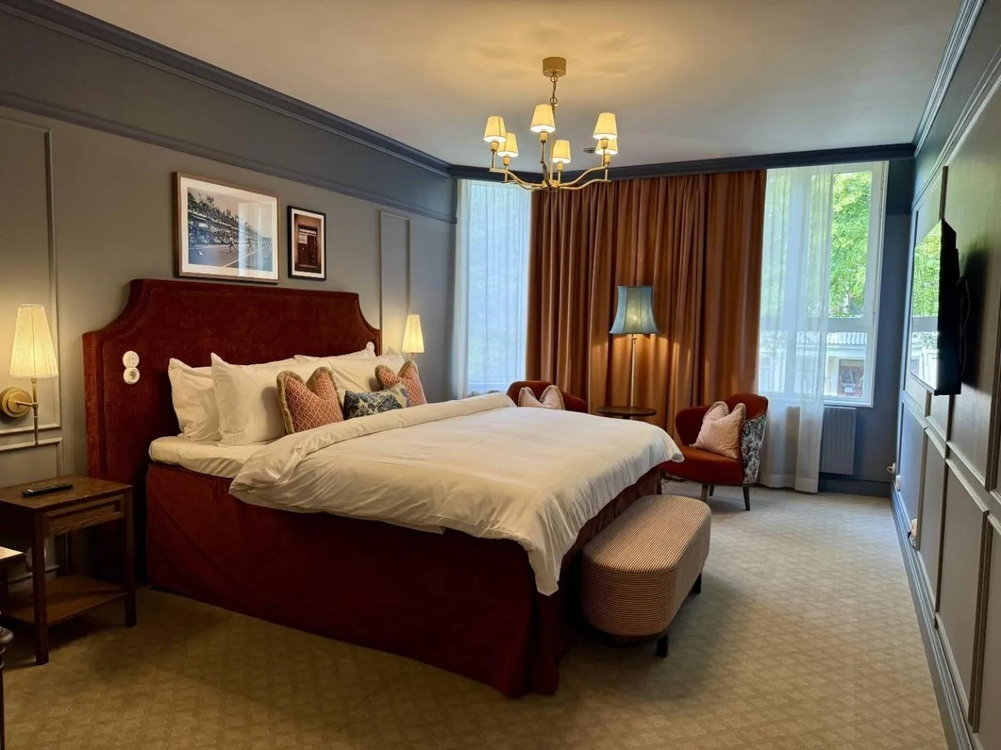 Bedroom, Bed in Karstorp Säteri – Hotell och Konferens