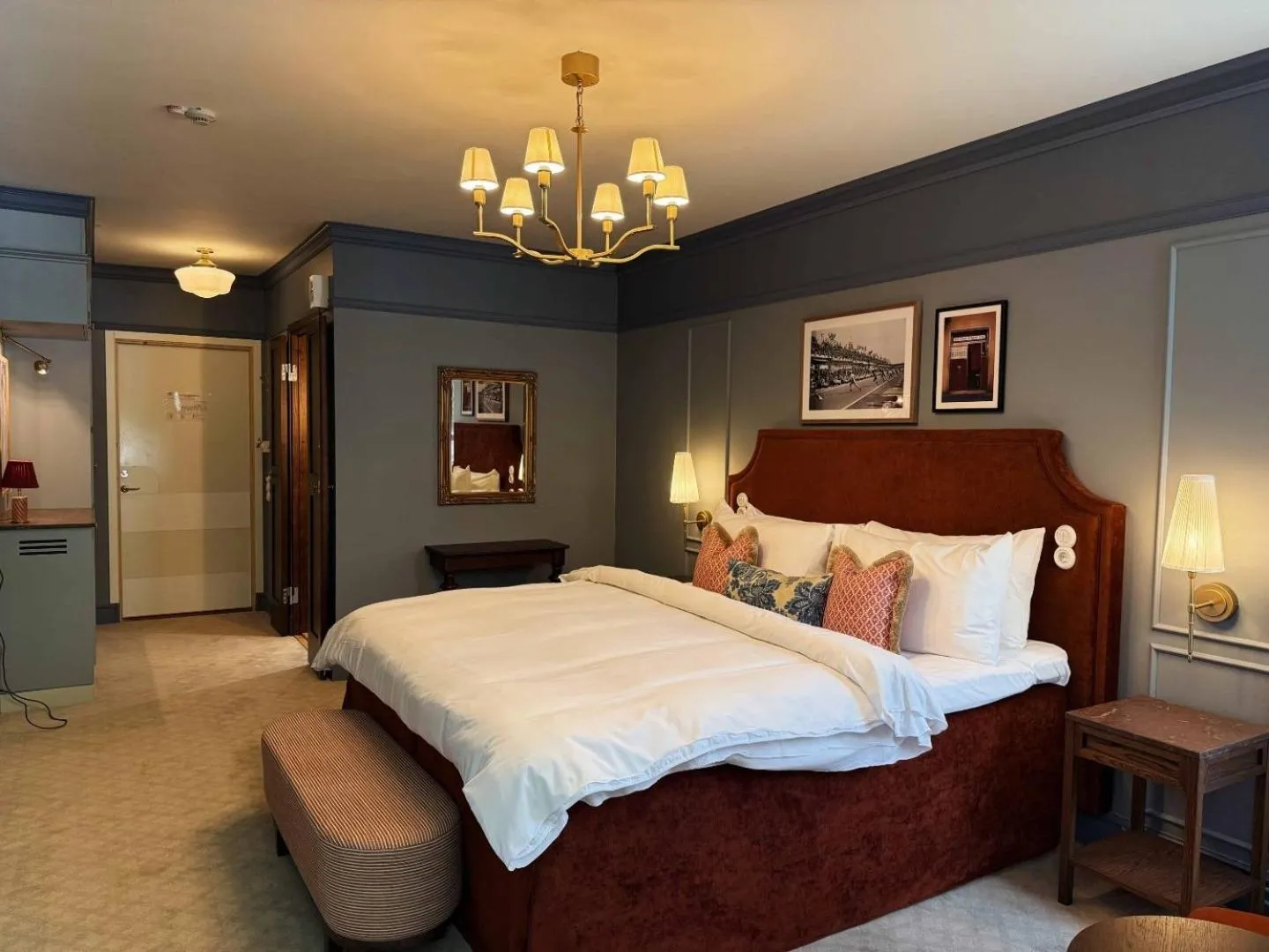 Bedroom, Bed in Karstorp Säteri – Hotell och Konferens