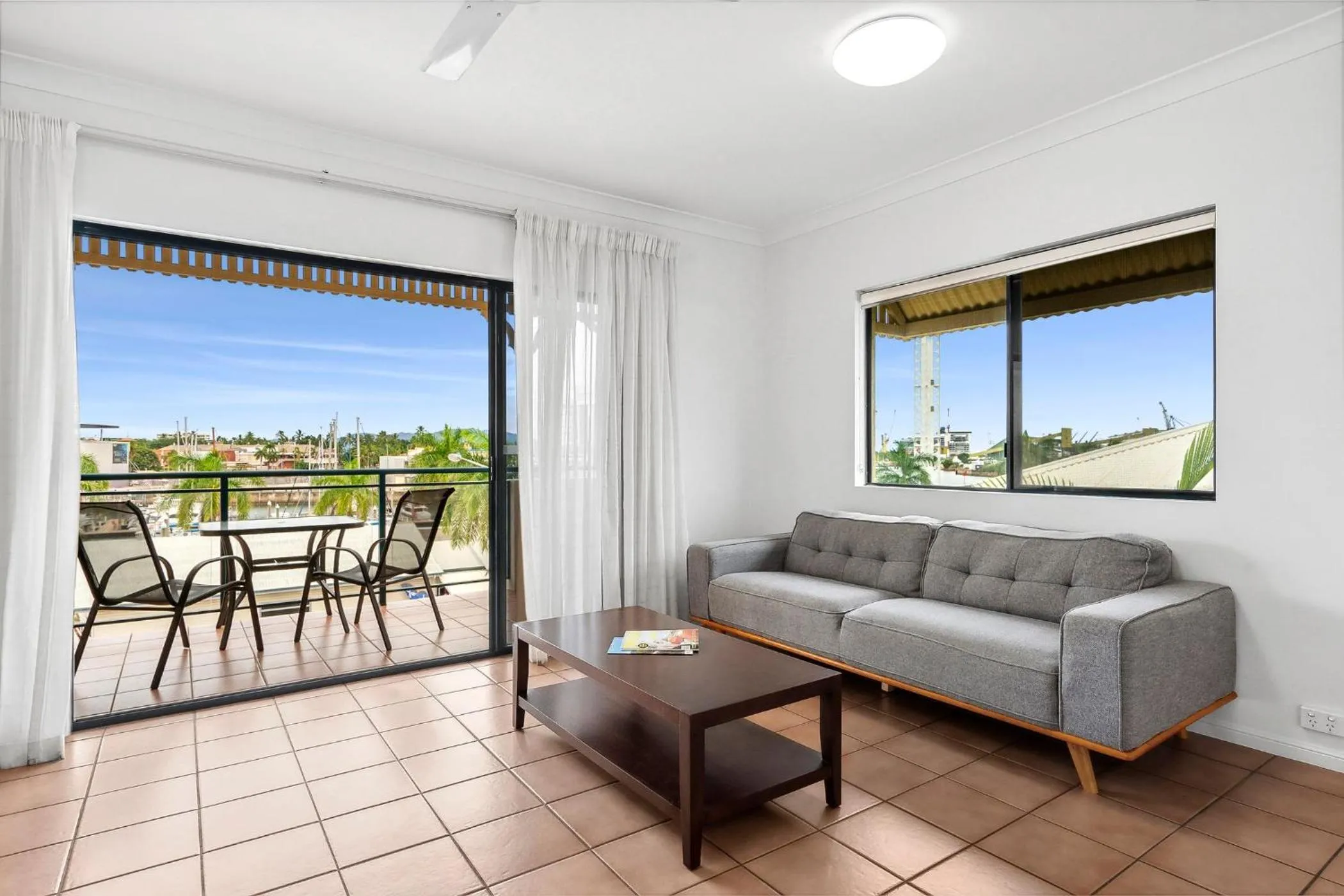 Seating area in Park Regis Anchorage