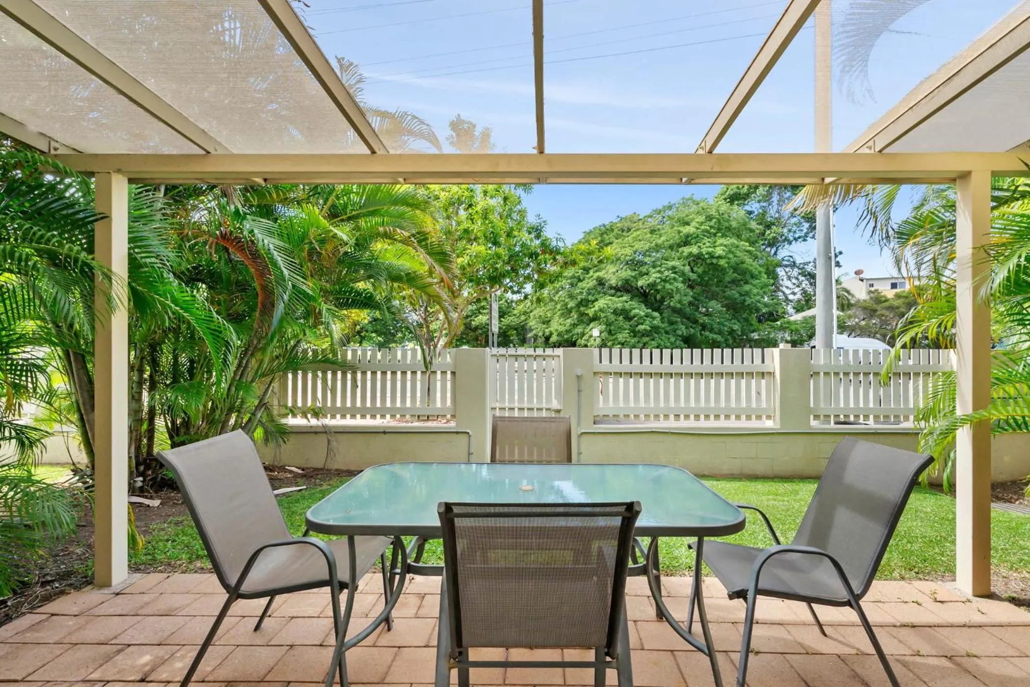 Patio in Park Regis Anchorage