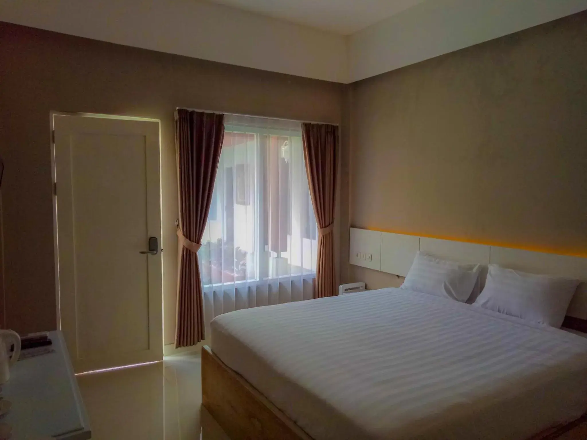 Bed in Sinom Borobudur Heritage Hotel Bed in Sinom Borobudur Heritage Hotel