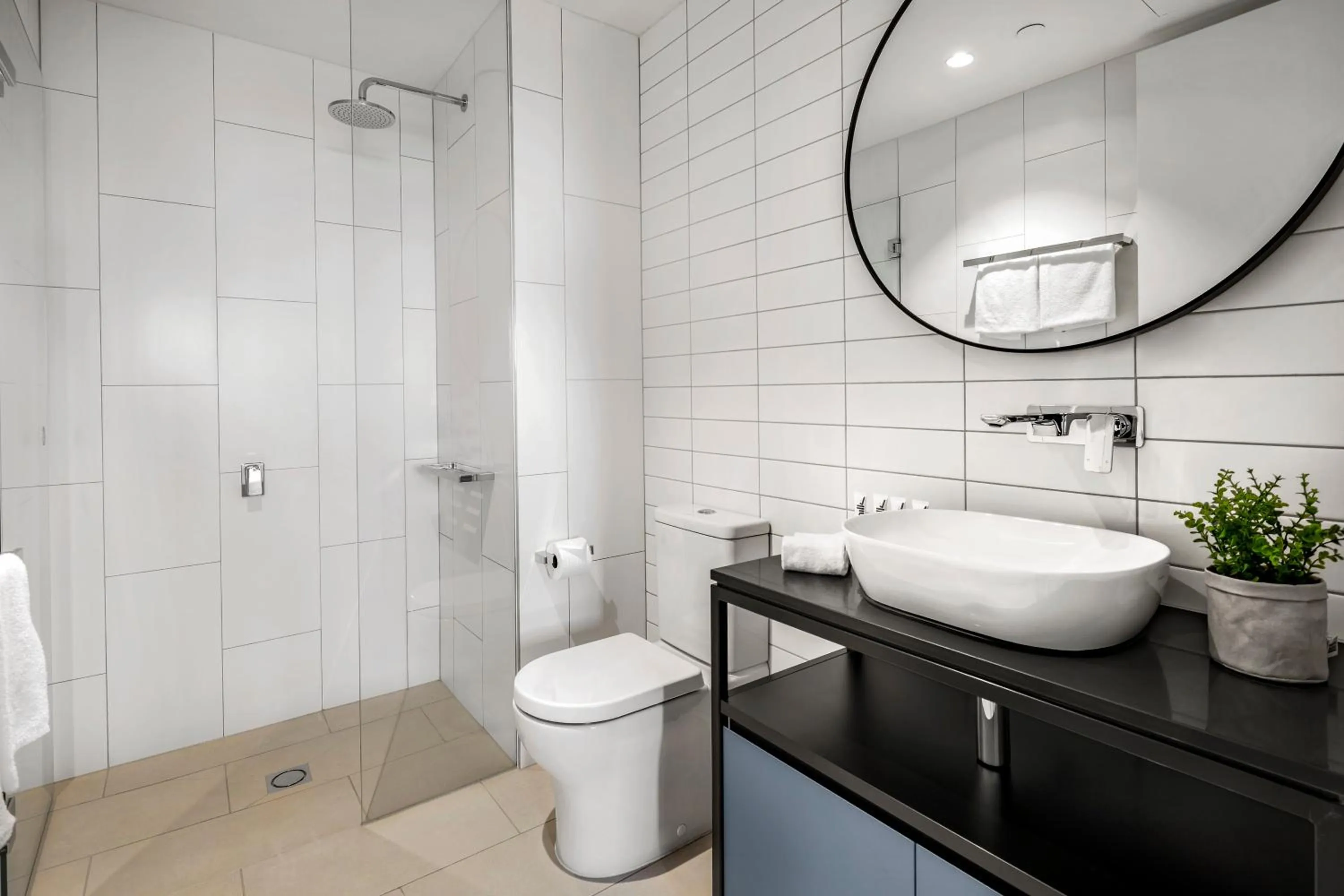 Shower in Quest Burwood East