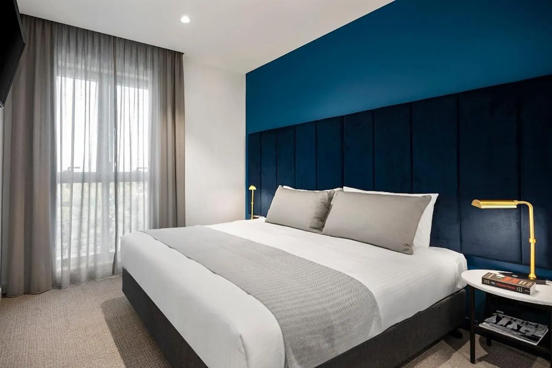 Bedroom, Bed in Quest Burwood East Bedroom, Bed in Quest Burwood East
