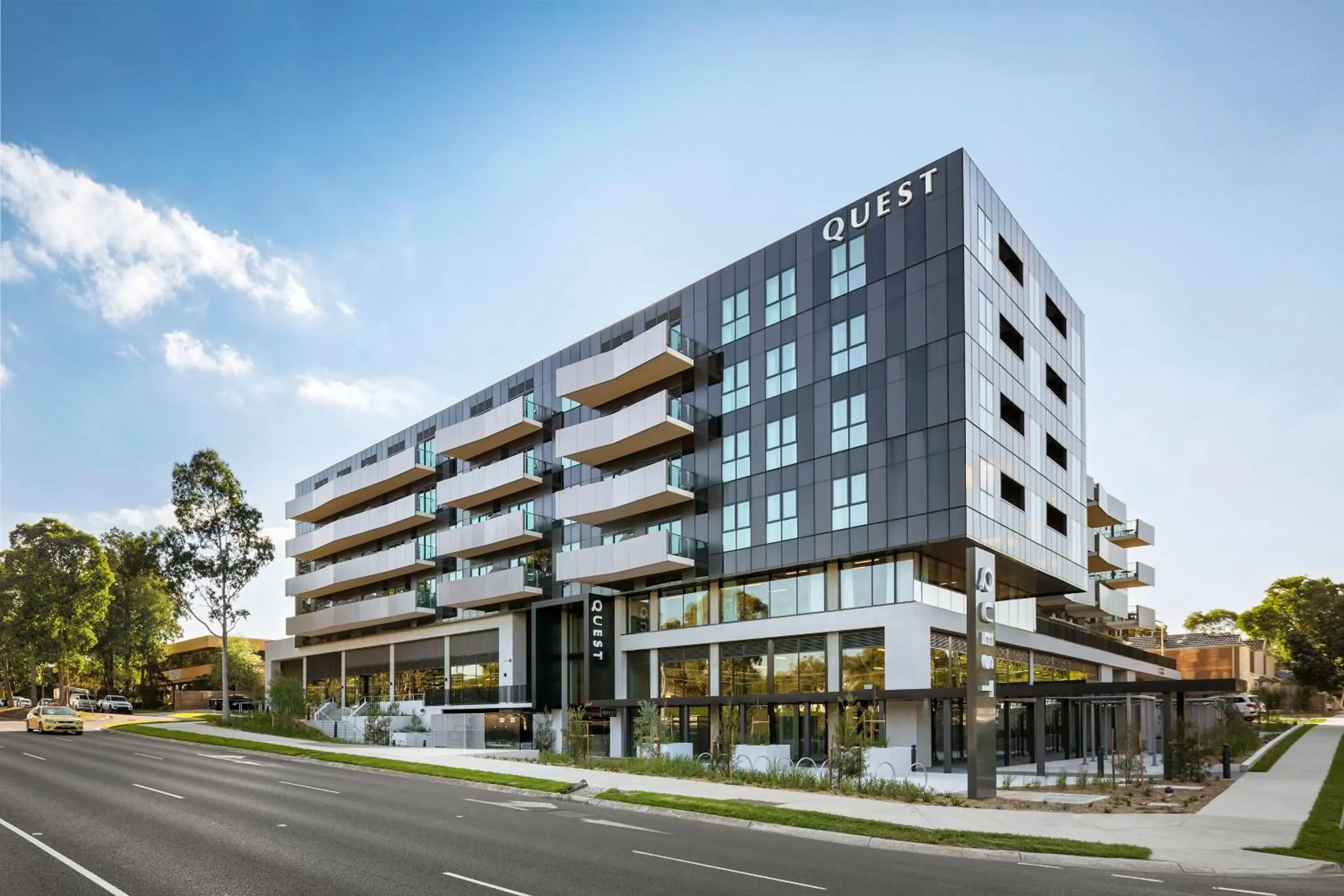 Property building in Quest Burwood East Property building in Quest Burwood East