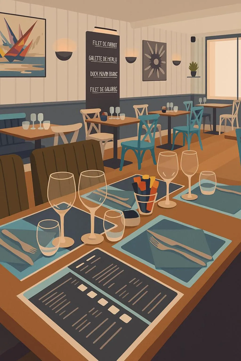 Restaurant/places to eat in Hotel Restaurant L'Atlantique