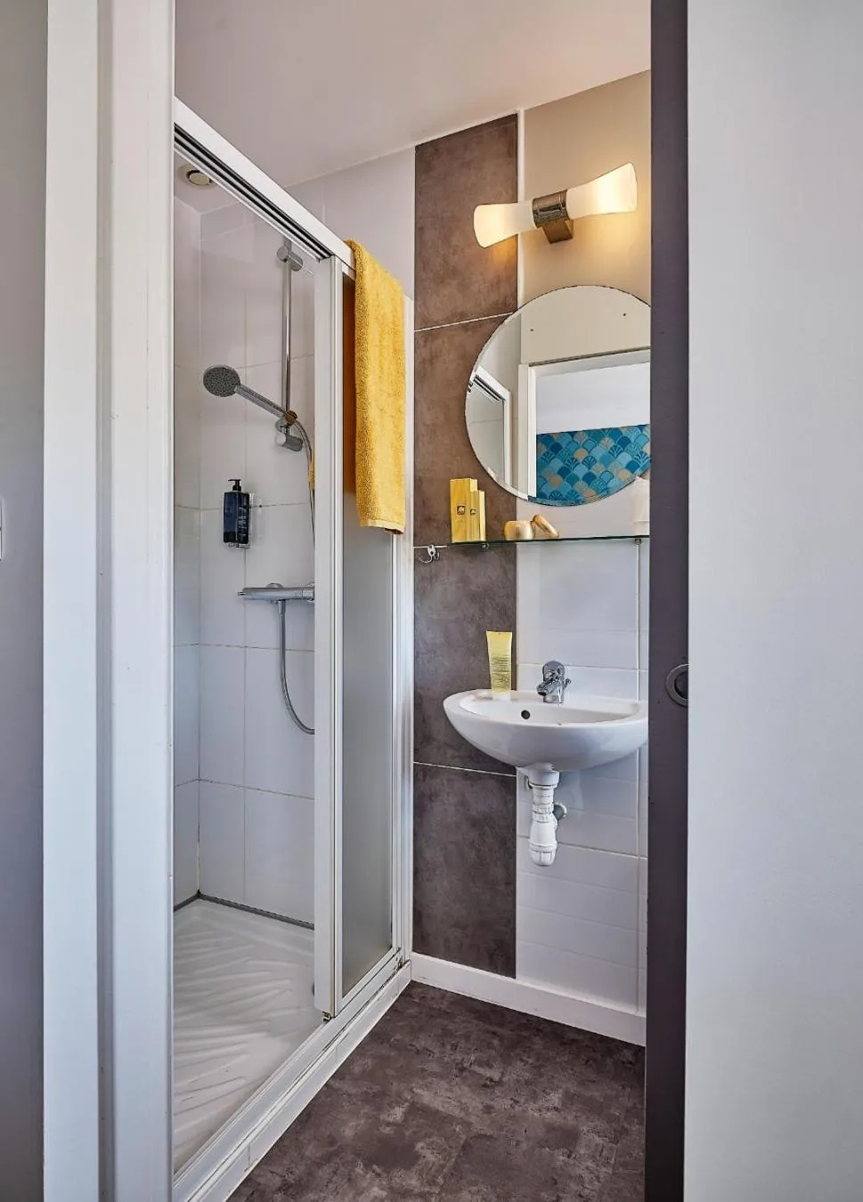 Bathroom in Hotel Restaurant L'Atlantique