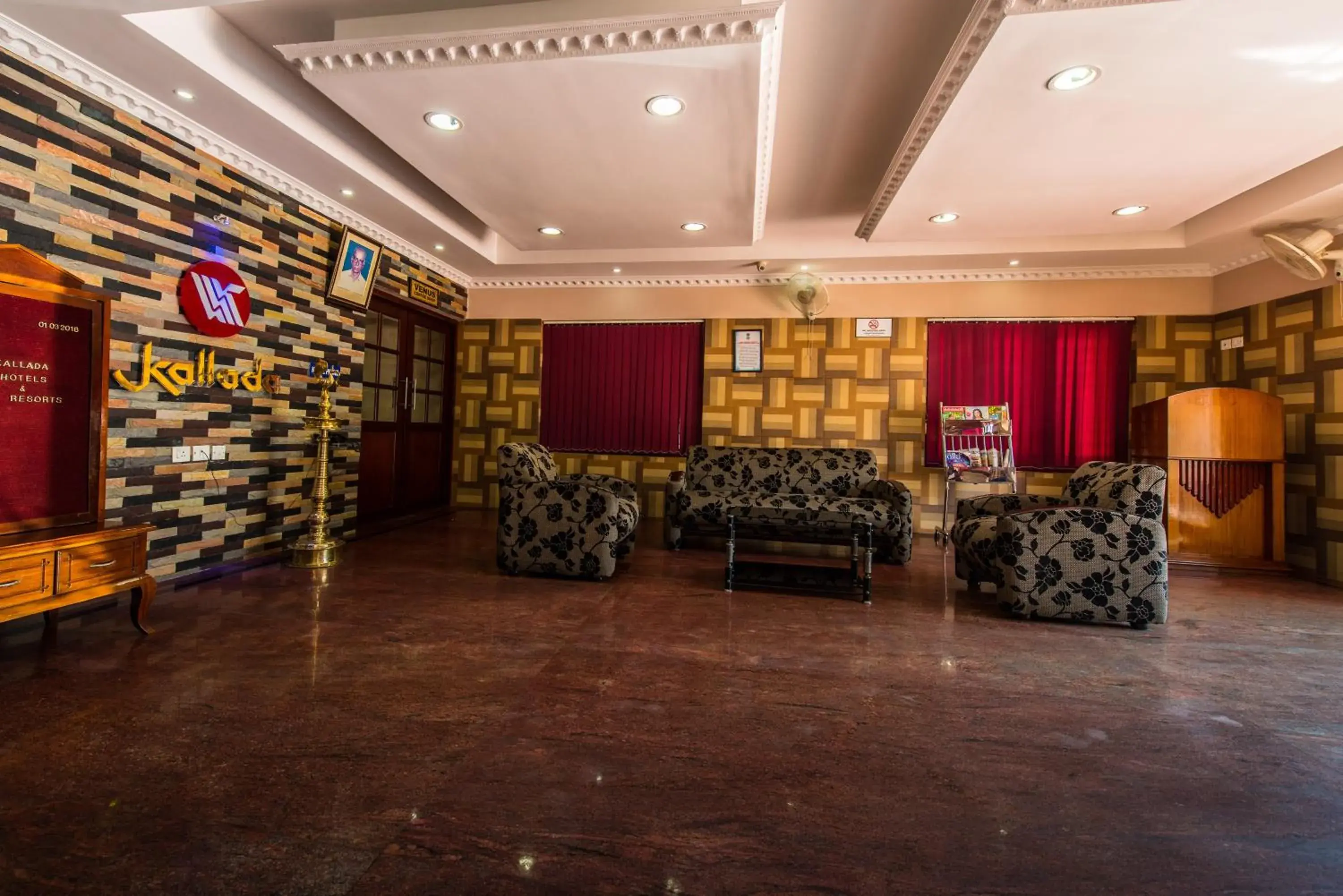 Lobby or reception in Kallada Hotels and Resorts Lobby or reception in Kallada Hotels and Resorts