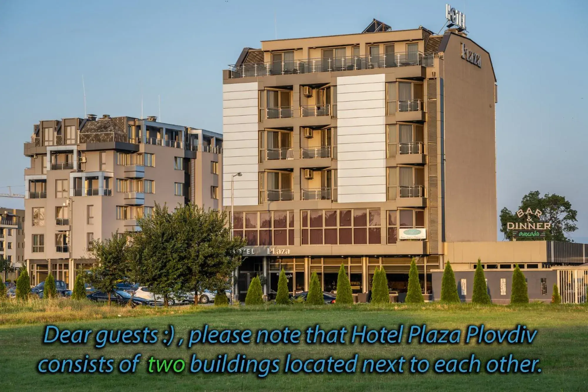 Property building in Plaza Hotel Plovdiv - Free Parking Property building in Plaza Hotel Plovdiv - Free Parking