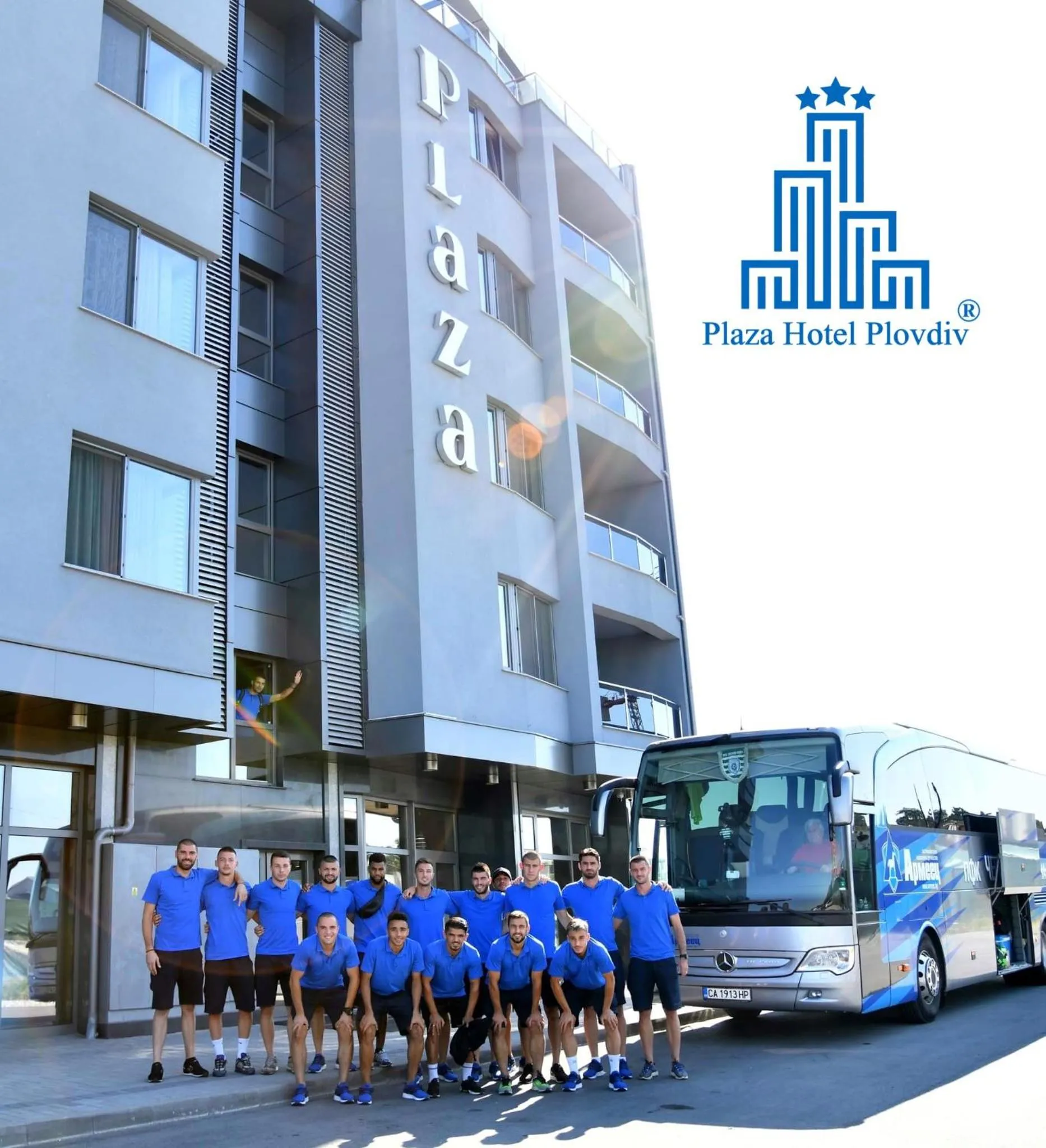 group of guests in Plaza Hotel Plovdiv - Free Parking