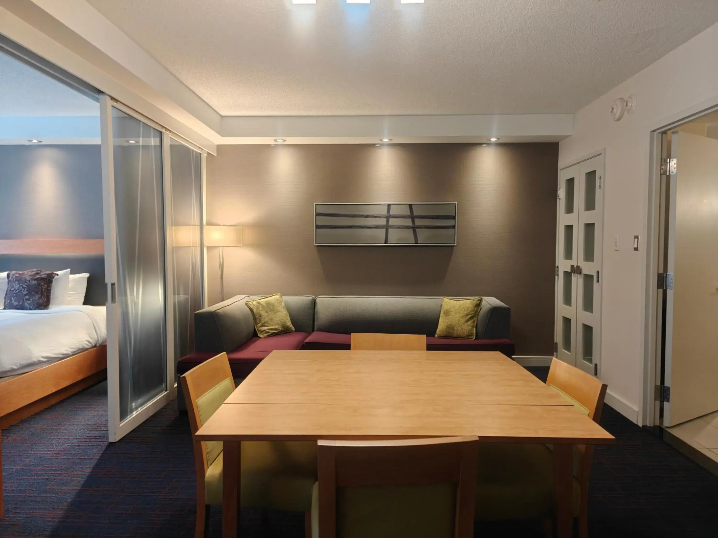 Bed in Hotel Forestel Bed in Hotel Forestel