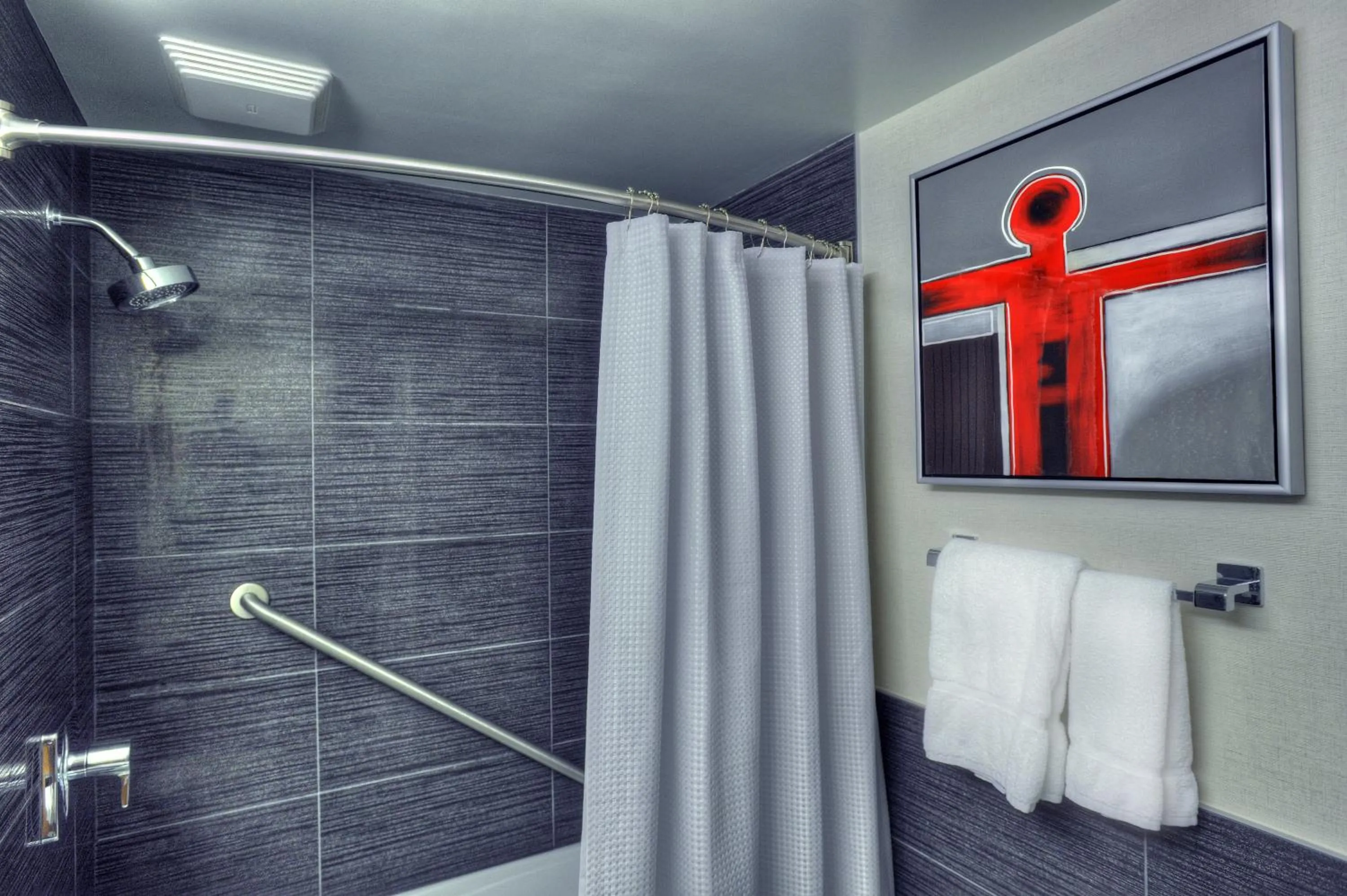 Shower in Hotel Forestel