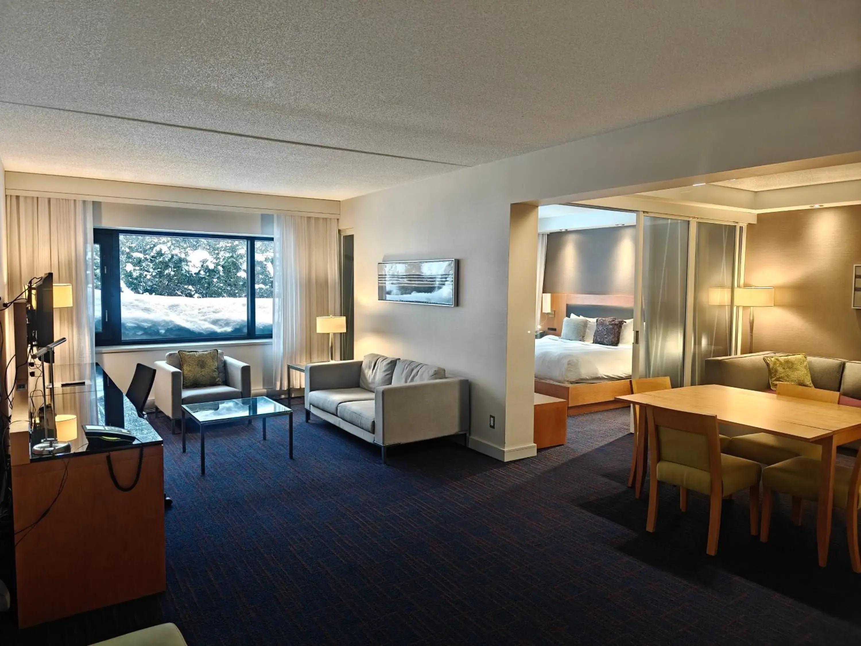 Bed in Hotel Forestel Bed in Hotel Forestel