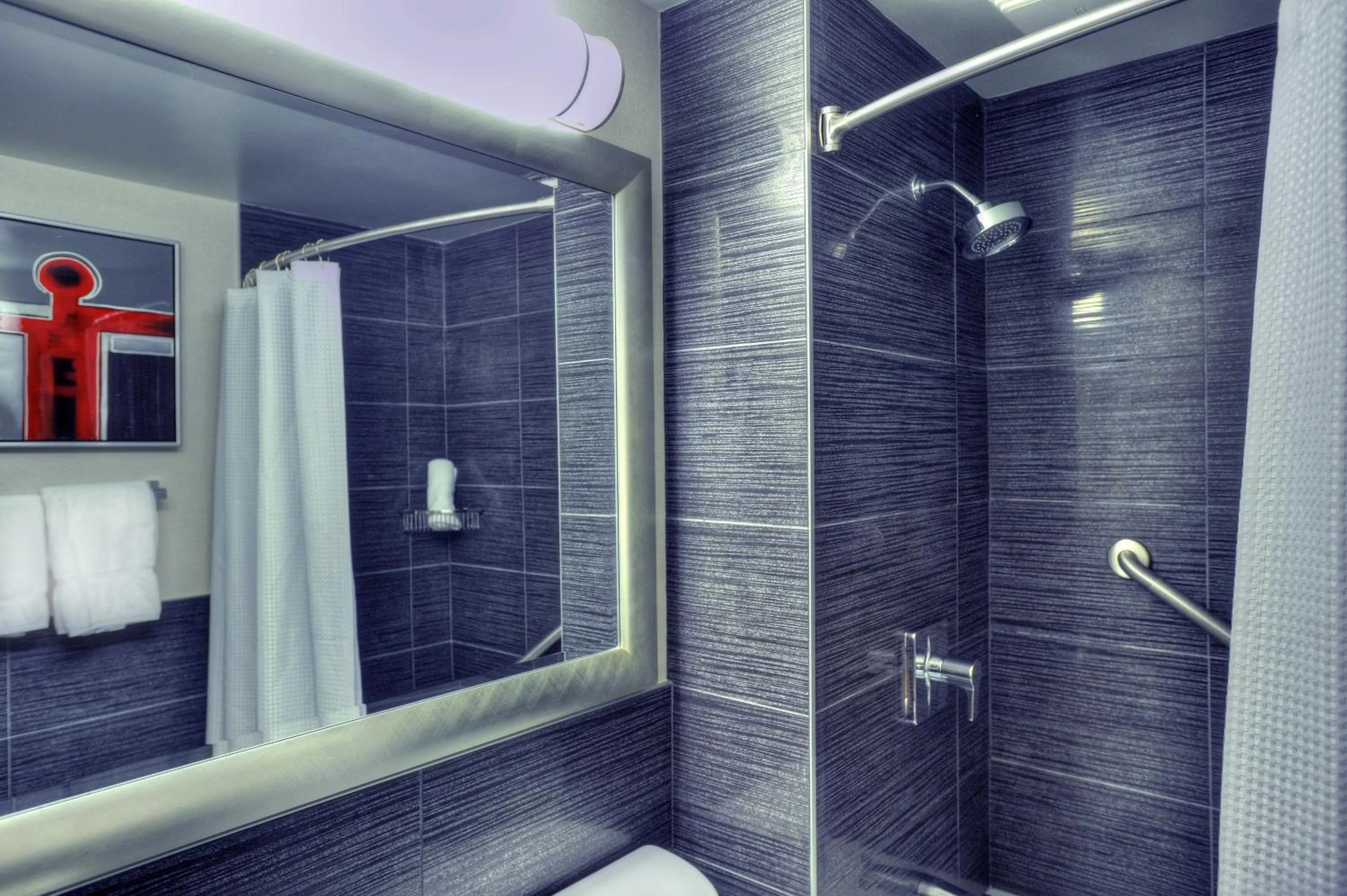 Shower in Hotel Forestel