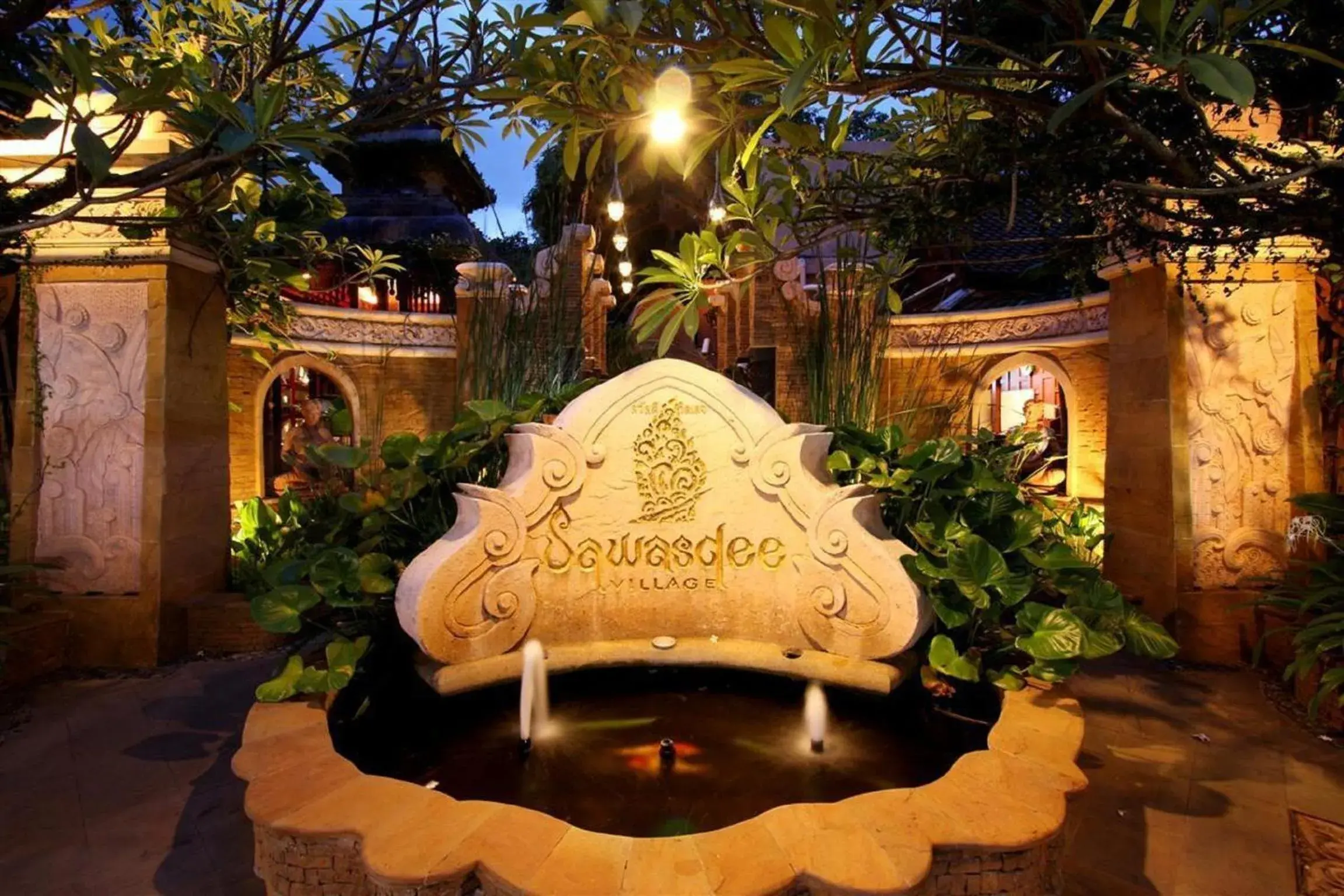 Facade/entrance in Sawasdee Village Facade/entrance in Sawasdee Village