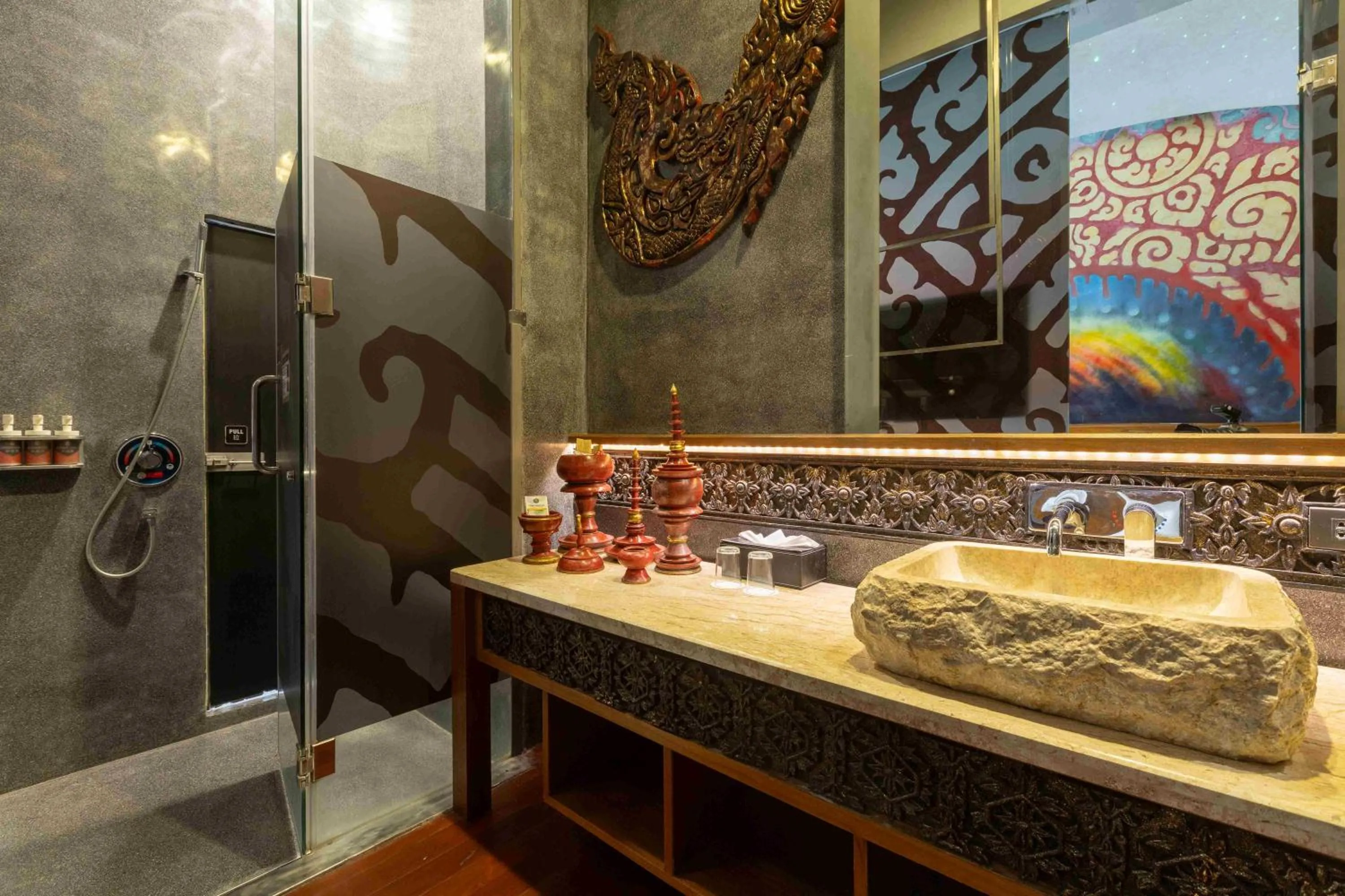 Bathroom in Sawasdee Village