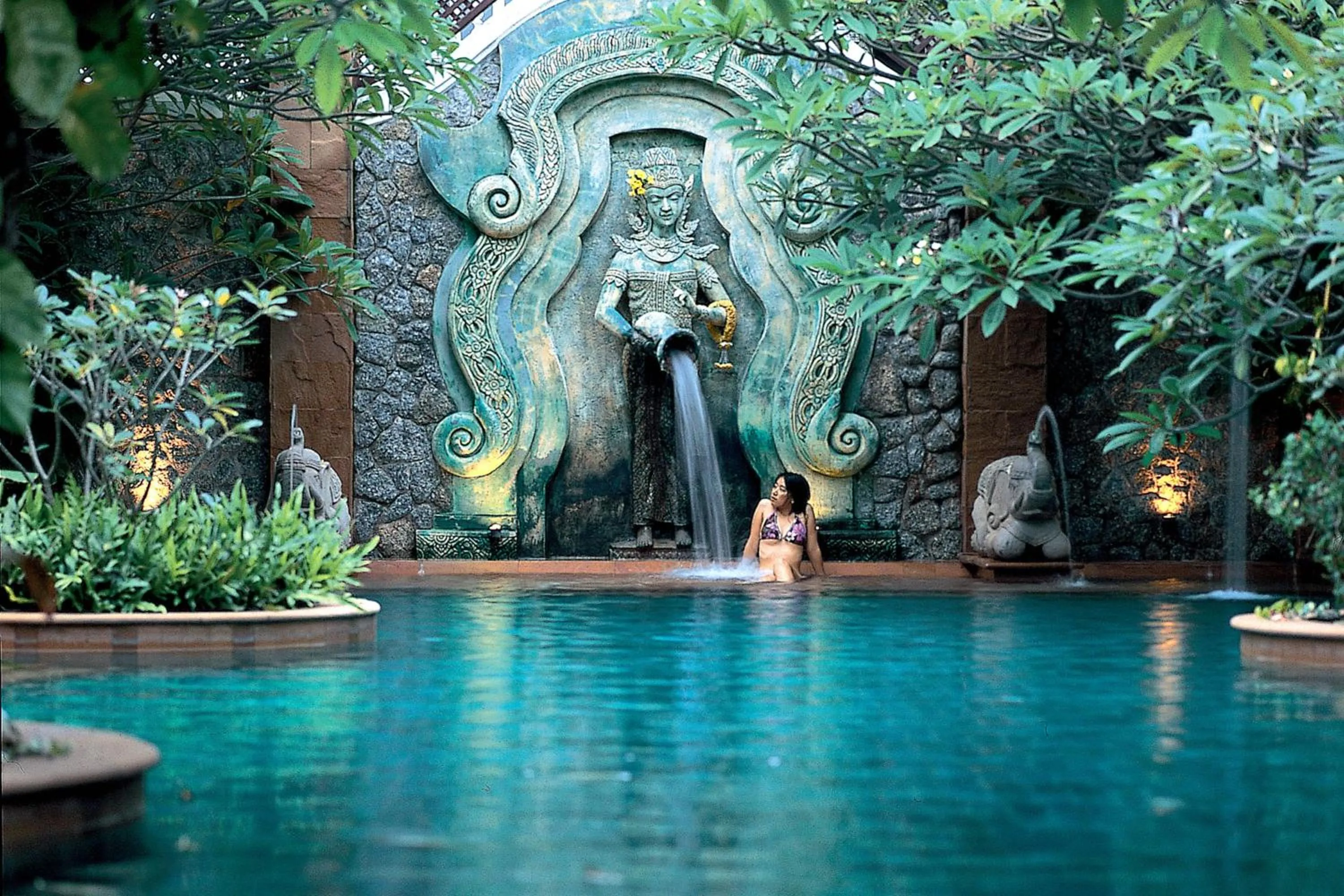 Swimming pool in Sawasdee Village