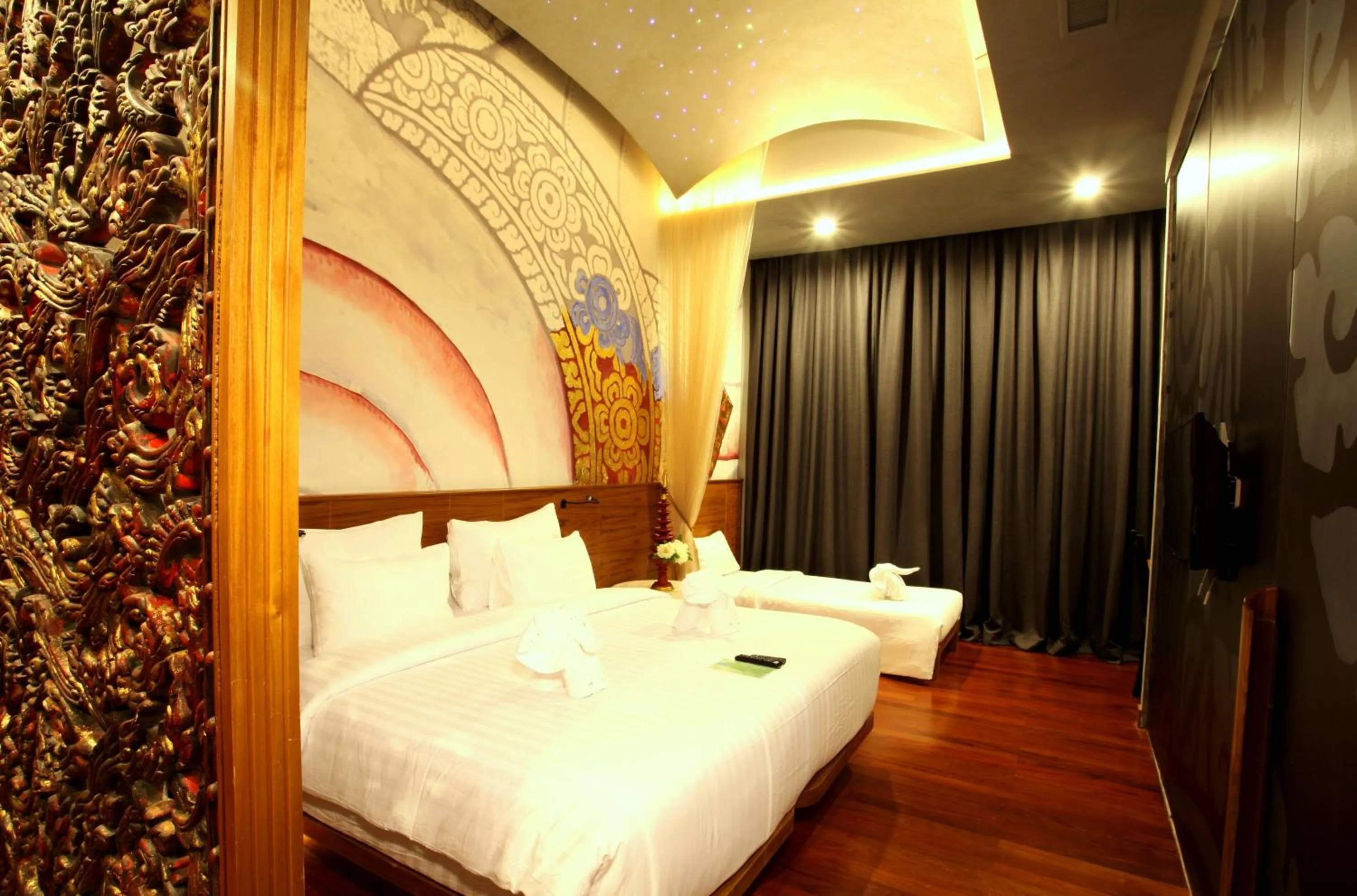 Bedroom, Bed in Sawasdee Village