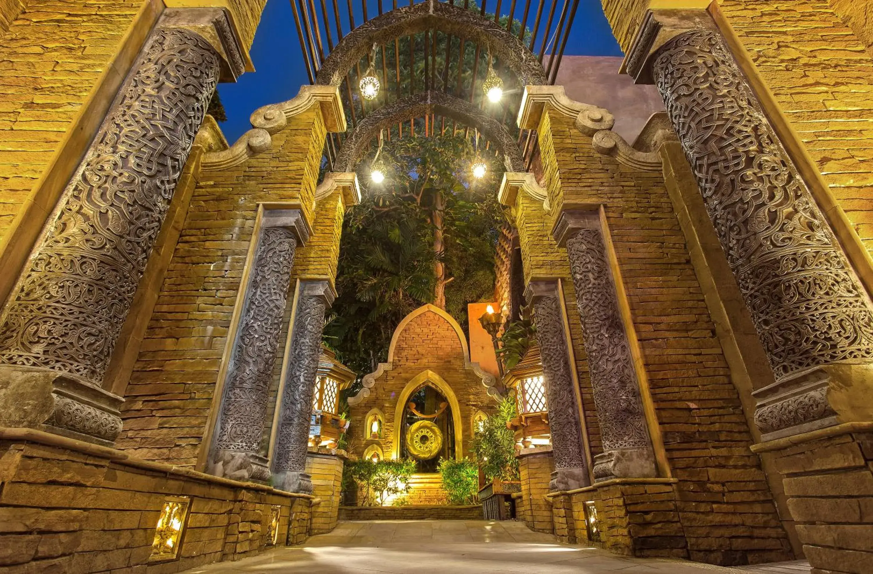 Facade/entrance in Sawasdee Village Facade/entrance in Sawasdee Village