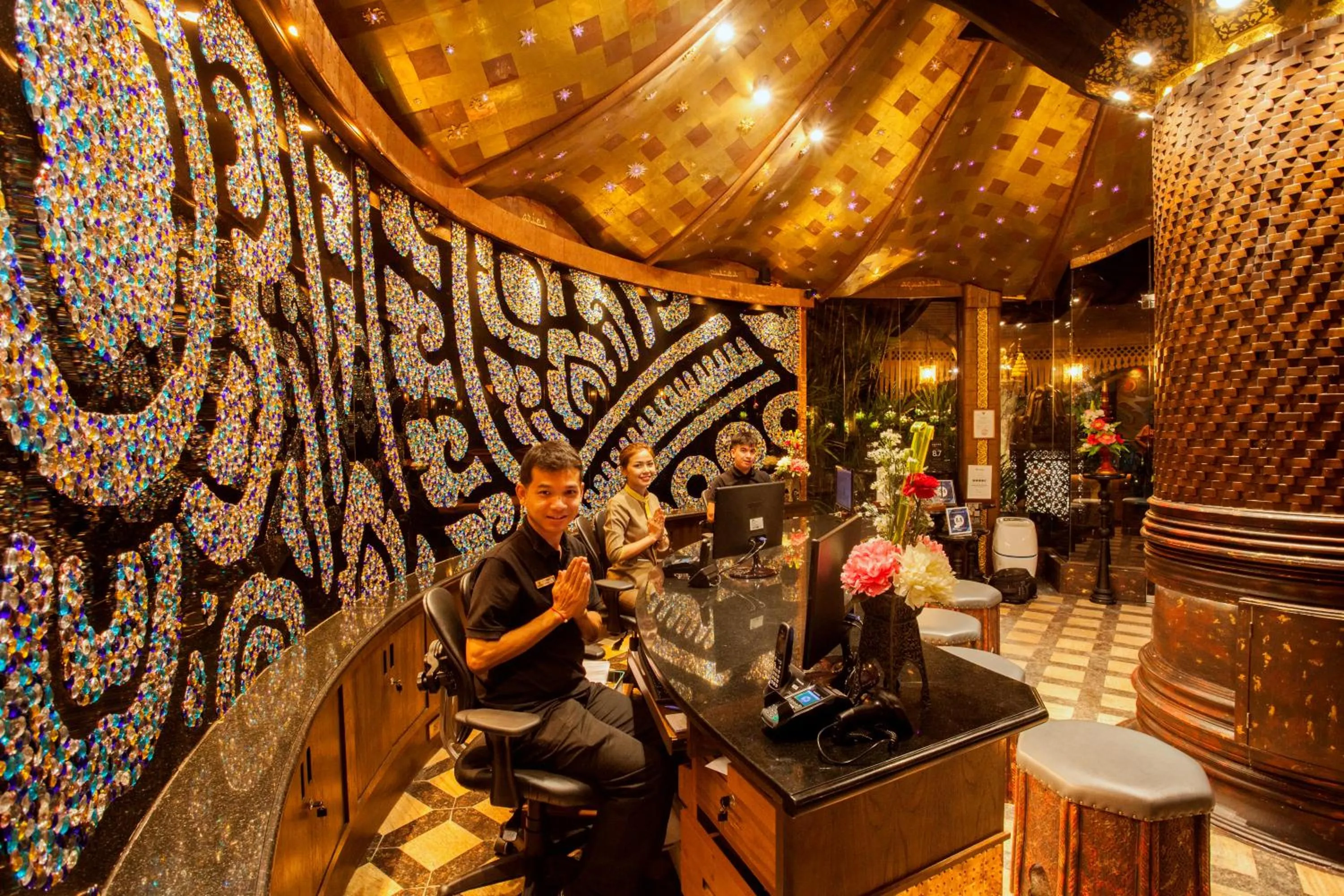 Lobby or reception in Sawasdee Village