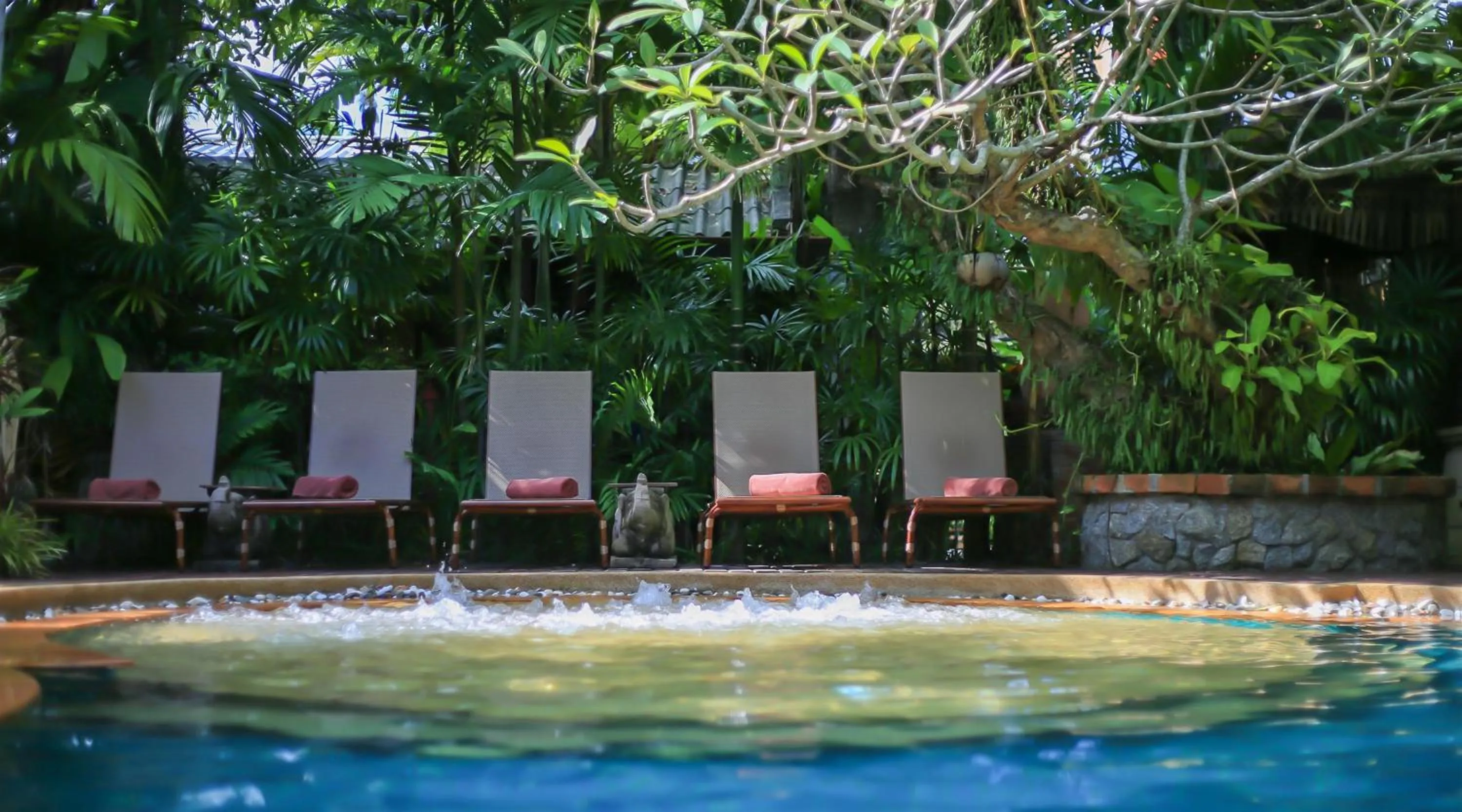 Swimming pool in Sawasdee Village