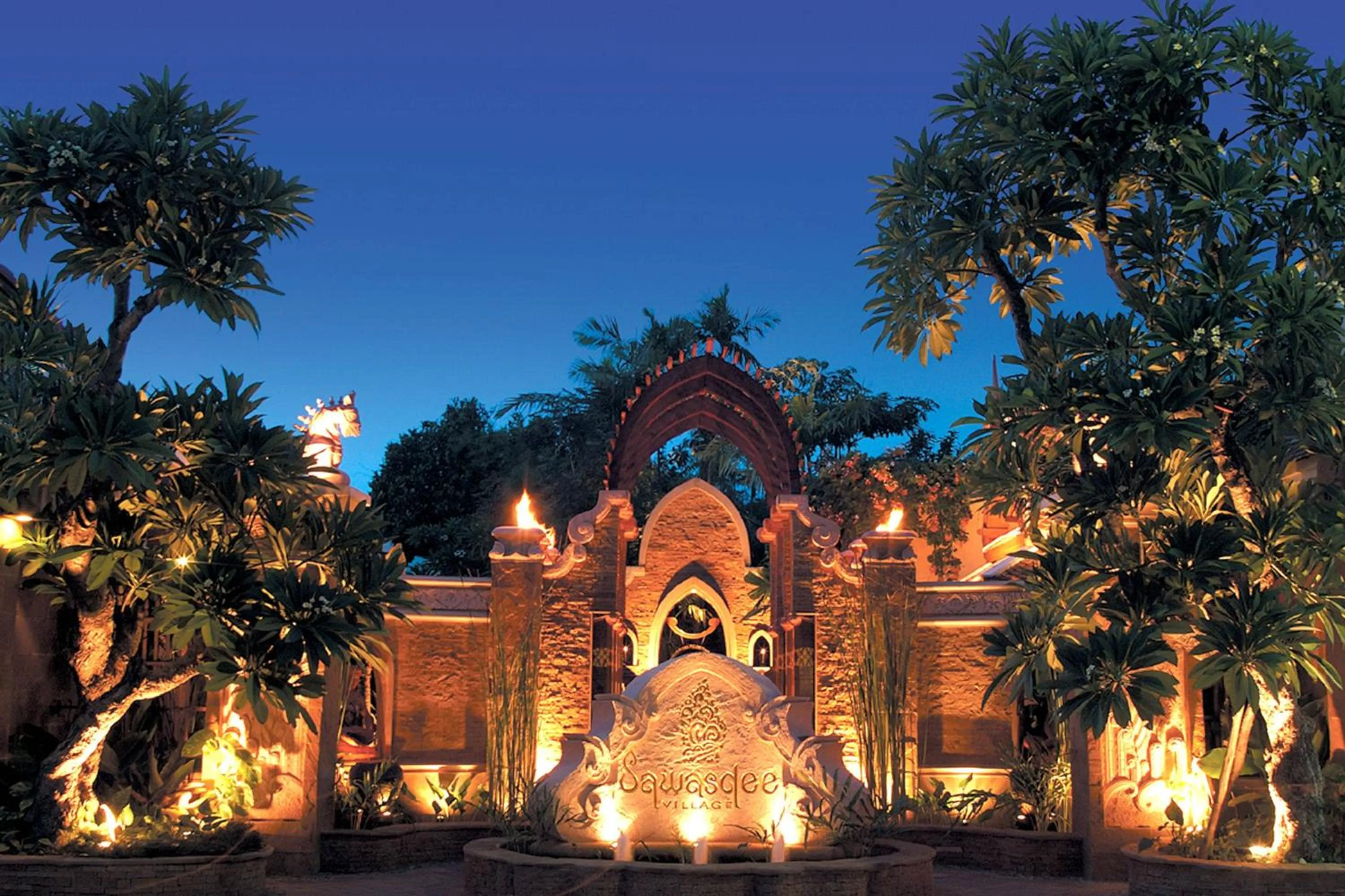 Facade/entrance in Sawasdee Village