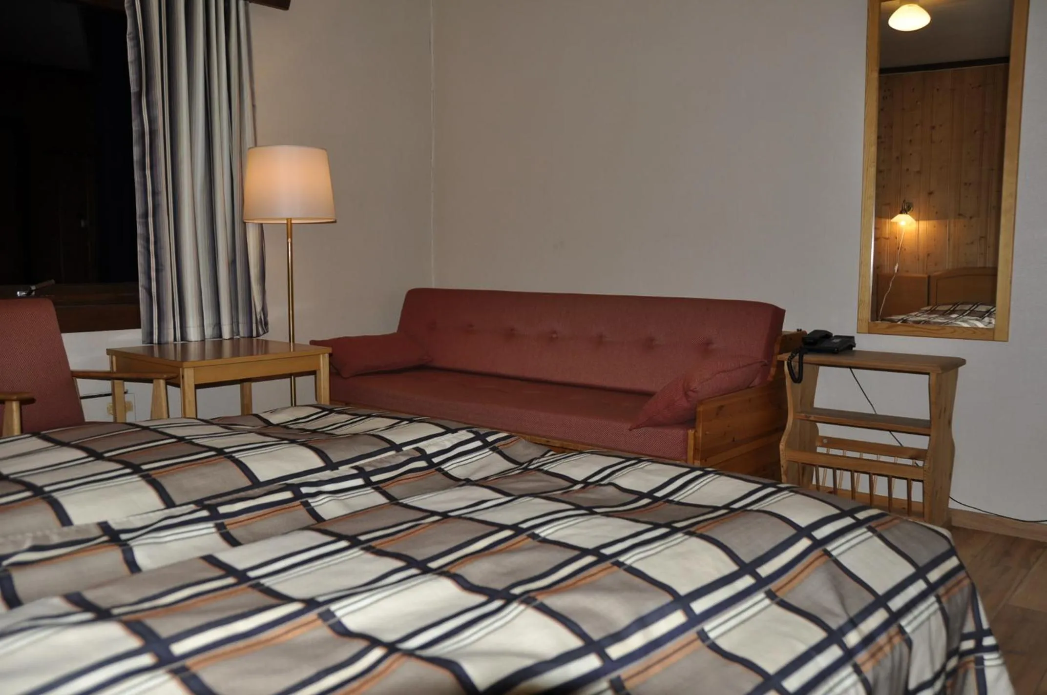 Bed in Rødungstøl Høyfjellshotell