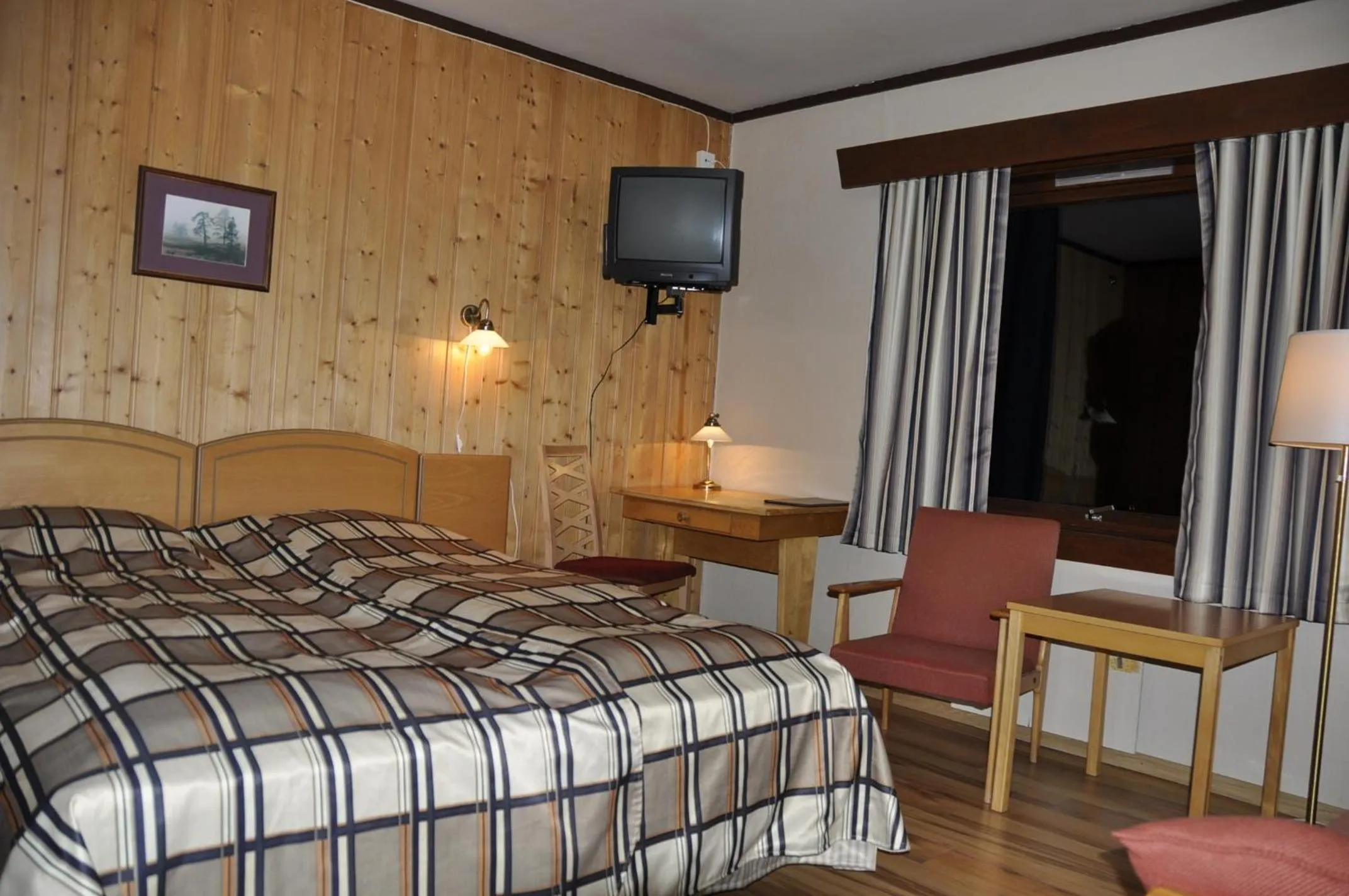 Bed in Rødungstøl Høyfjellshotell