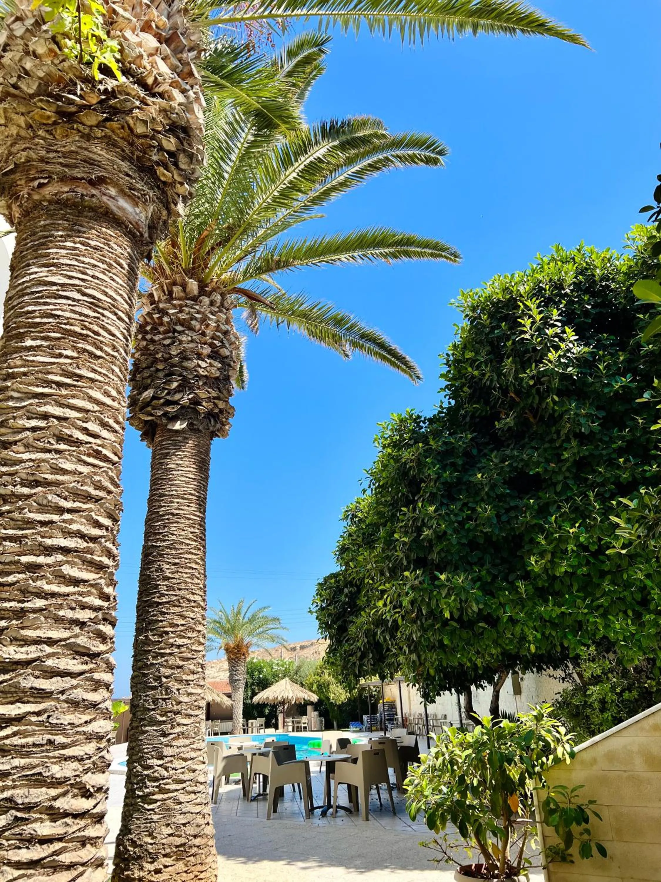 Property building in Karteros Hotel