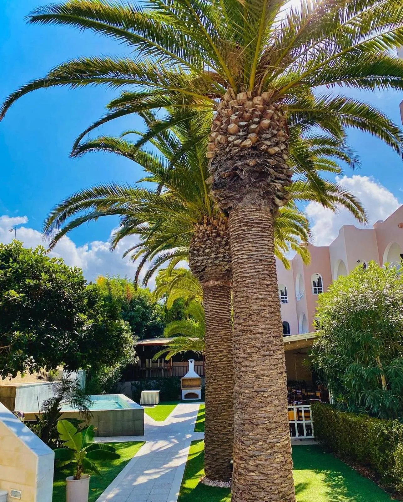 Property building in Karteros Hotel