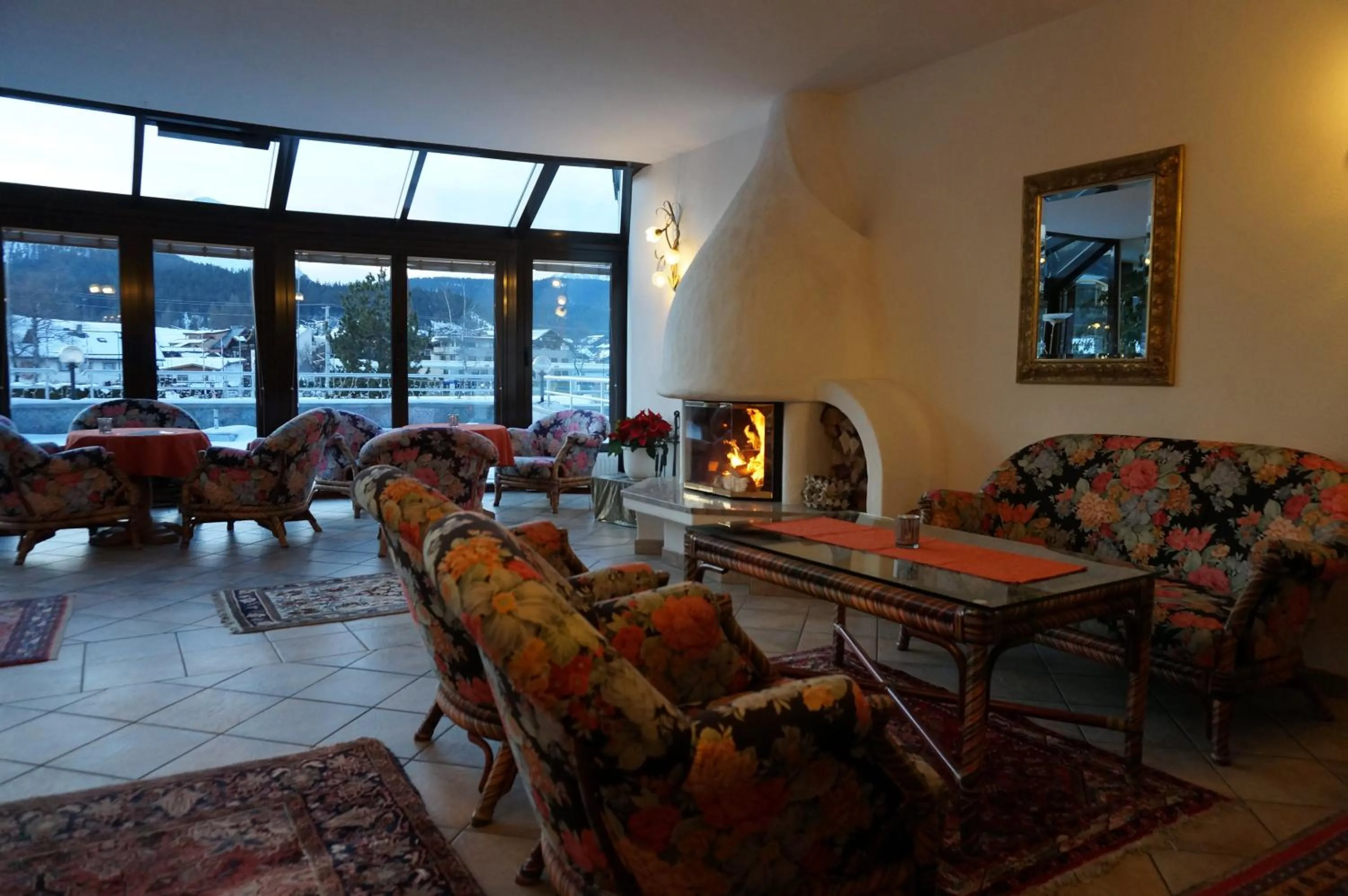 Lobby or reception in Hotel Egerthof