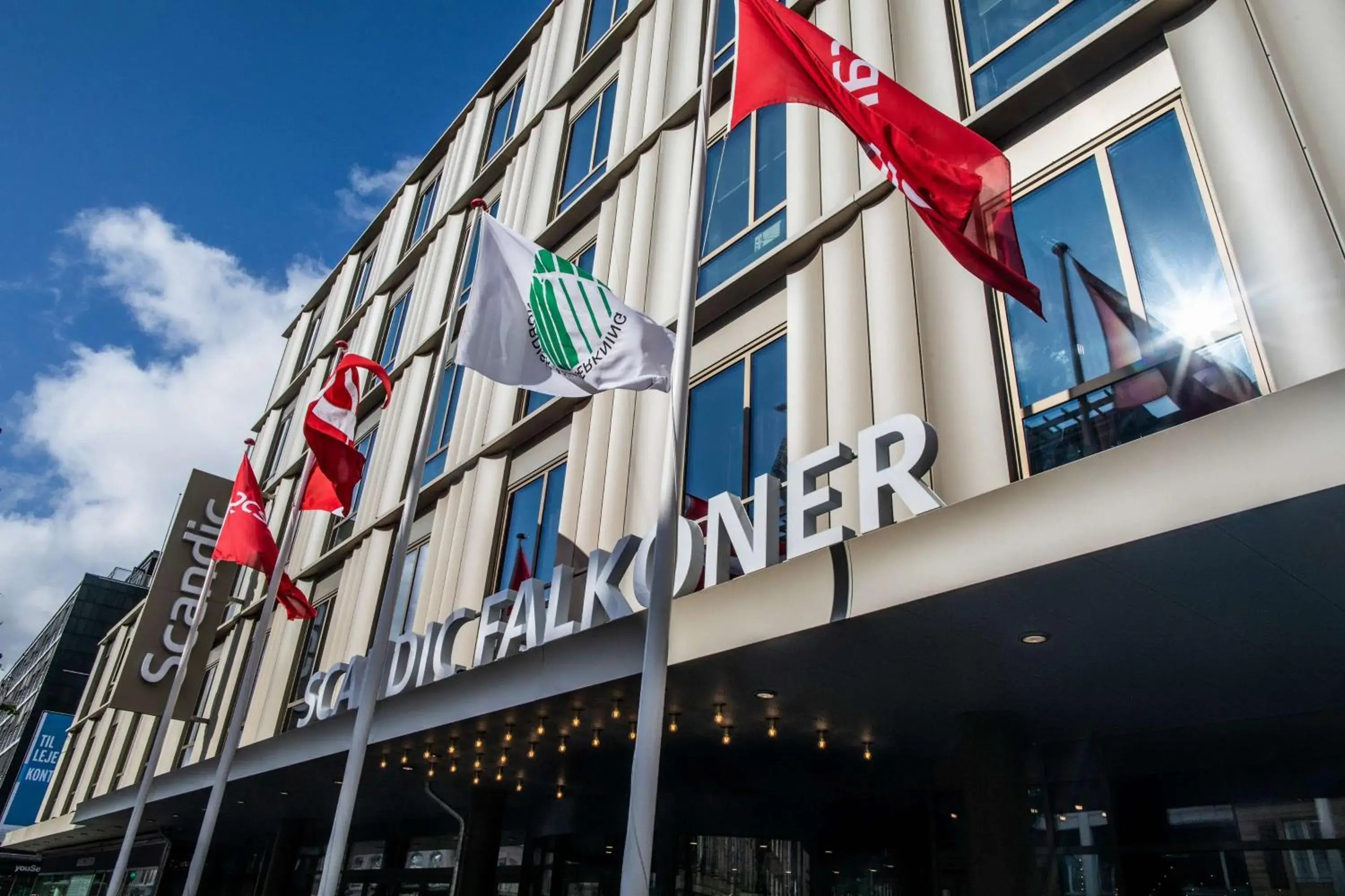 Property building in Scandic Falkoner Property building in Scandic Falkoner