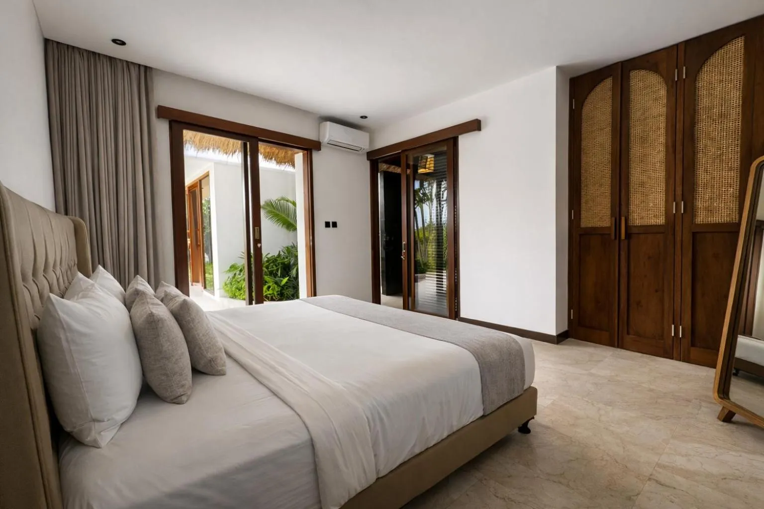 Bed in Lempuyang Boutique Hotel