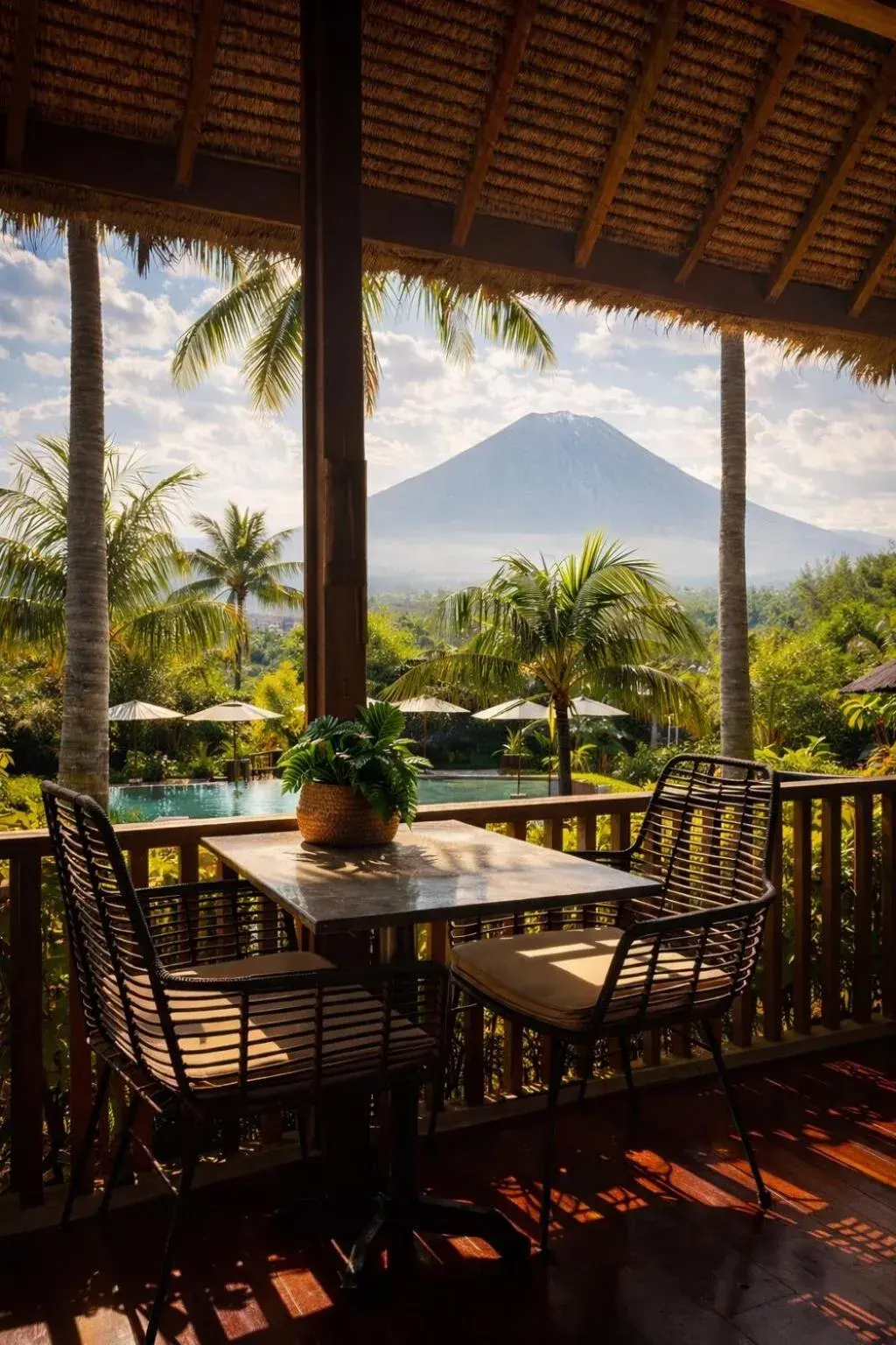 Deluxe Double Room with Balcony in Lempuyang Boutique Hotel Deluxe Double Room with Balcony in Lempuyang Boutique Hotel