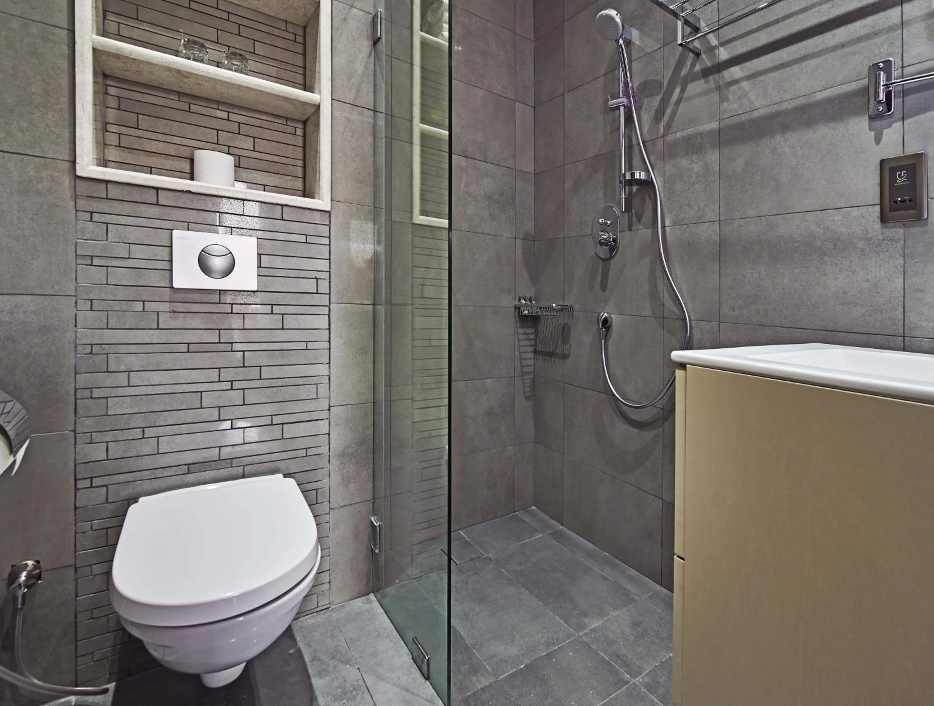 Shower in Sahab Resort and Spa, Jabal Al Akhdar