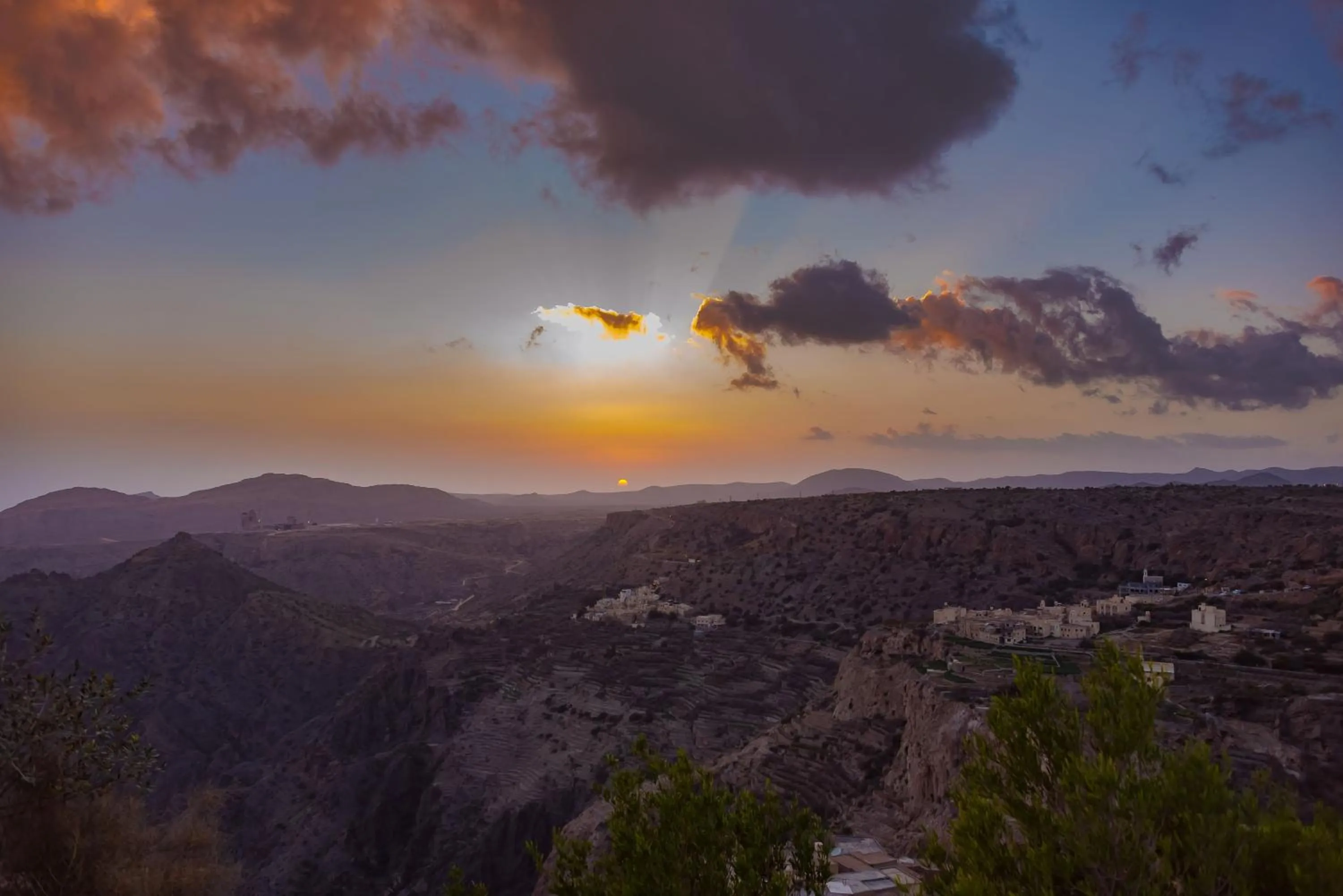 Mountain view in Sahab Resort and Spa, Jabal Al Akhdar