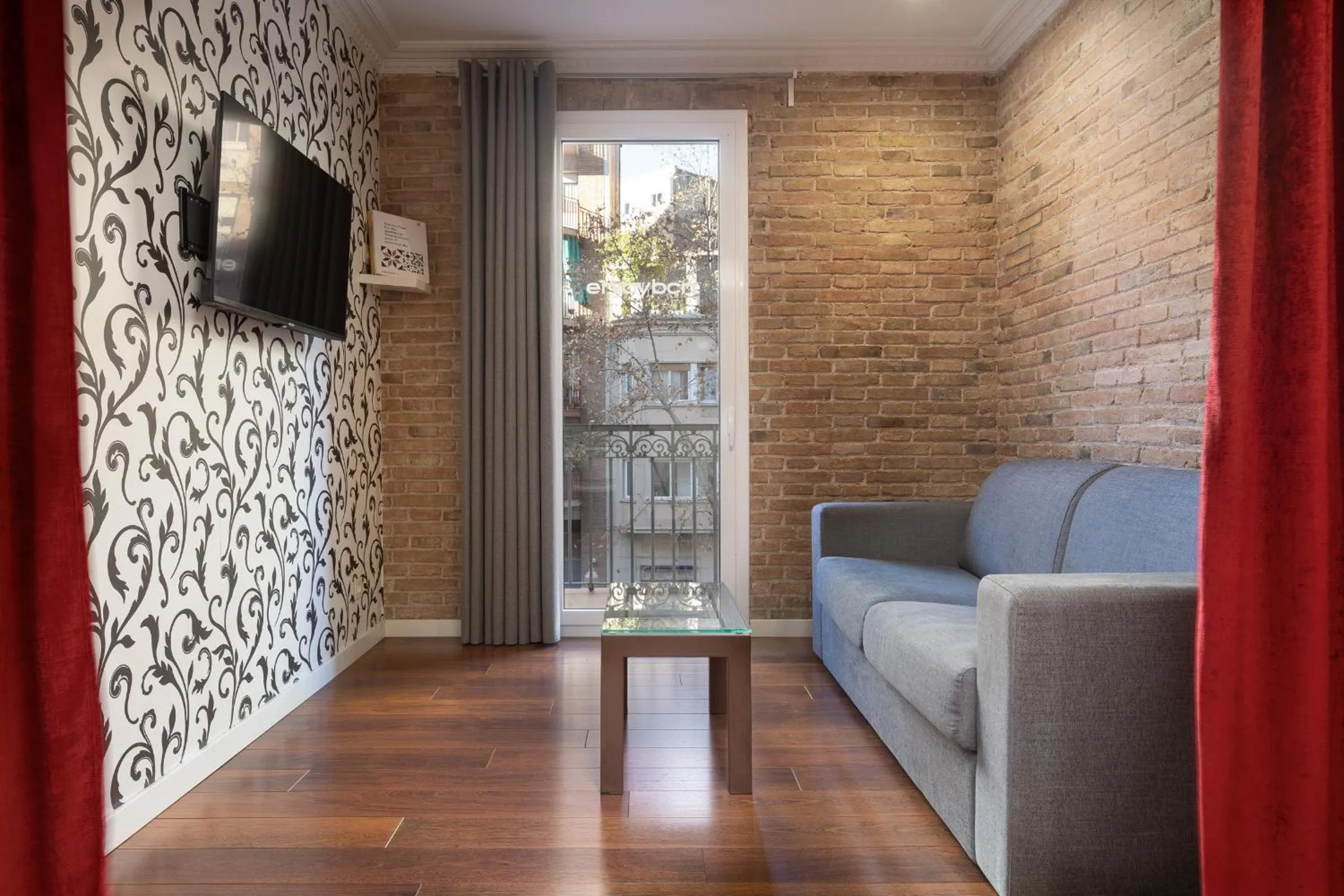 Living room in Enjoybcn Gaudi Apartments