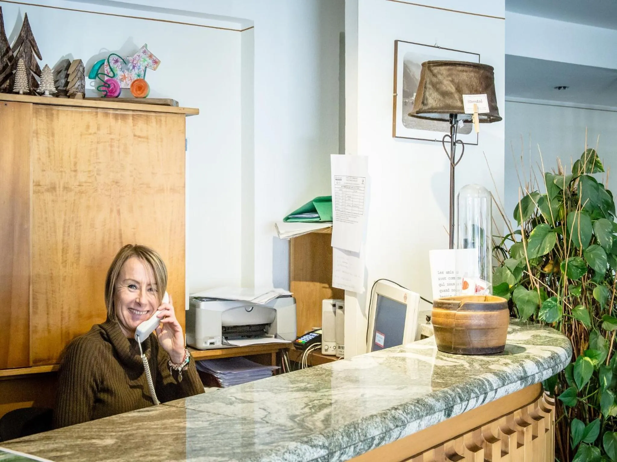 Lobby or reception in Residence Apfel