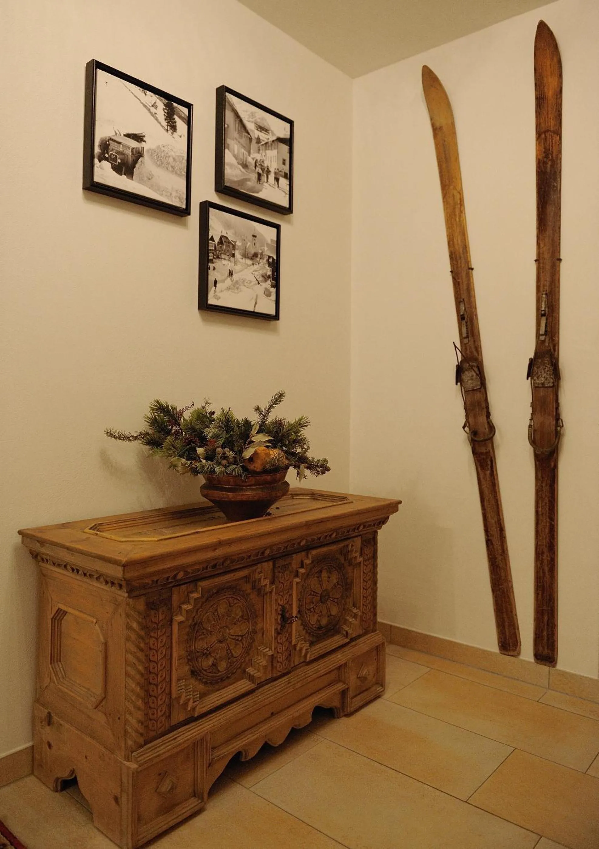 Decorative detail in Hotel Garni Albona