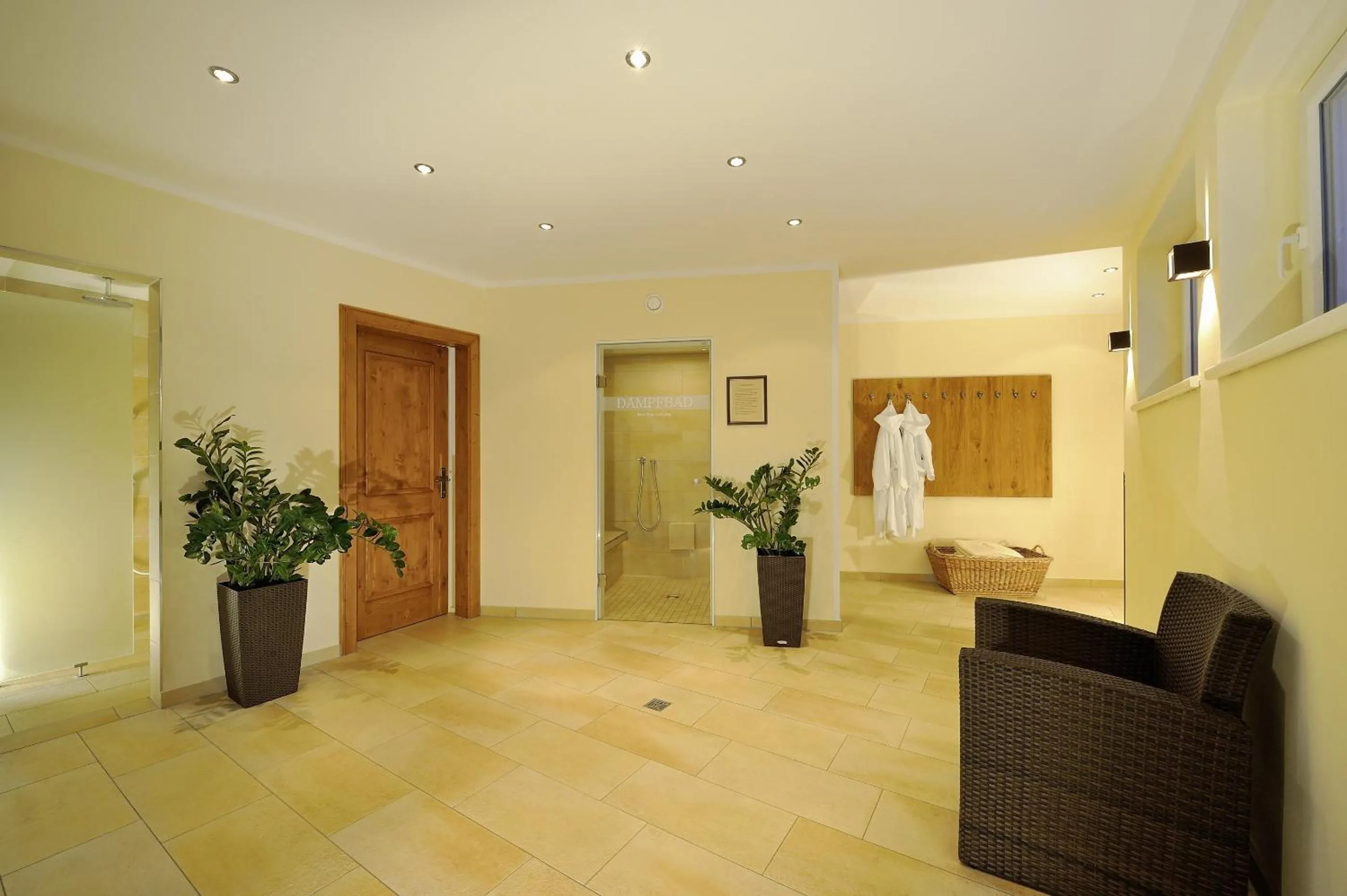 Steam room in Hotel Garni Albona