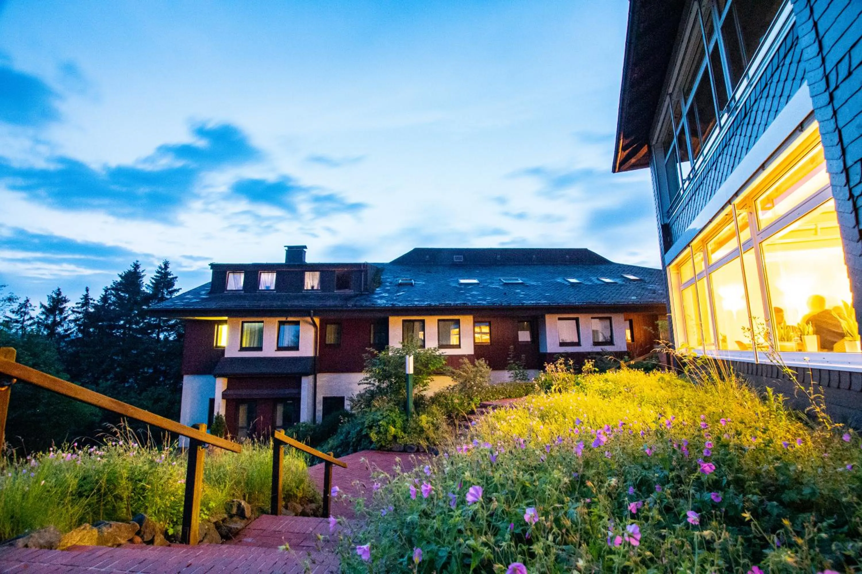 Property building in Panorama Hotel Winterberg