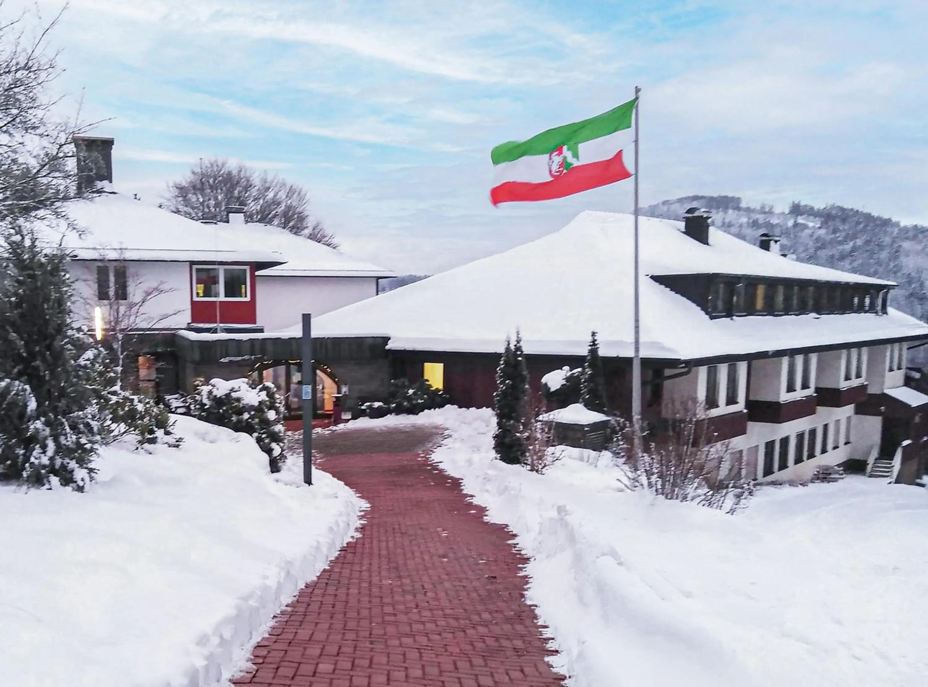 Property building in Panorama Hotel Winterberg