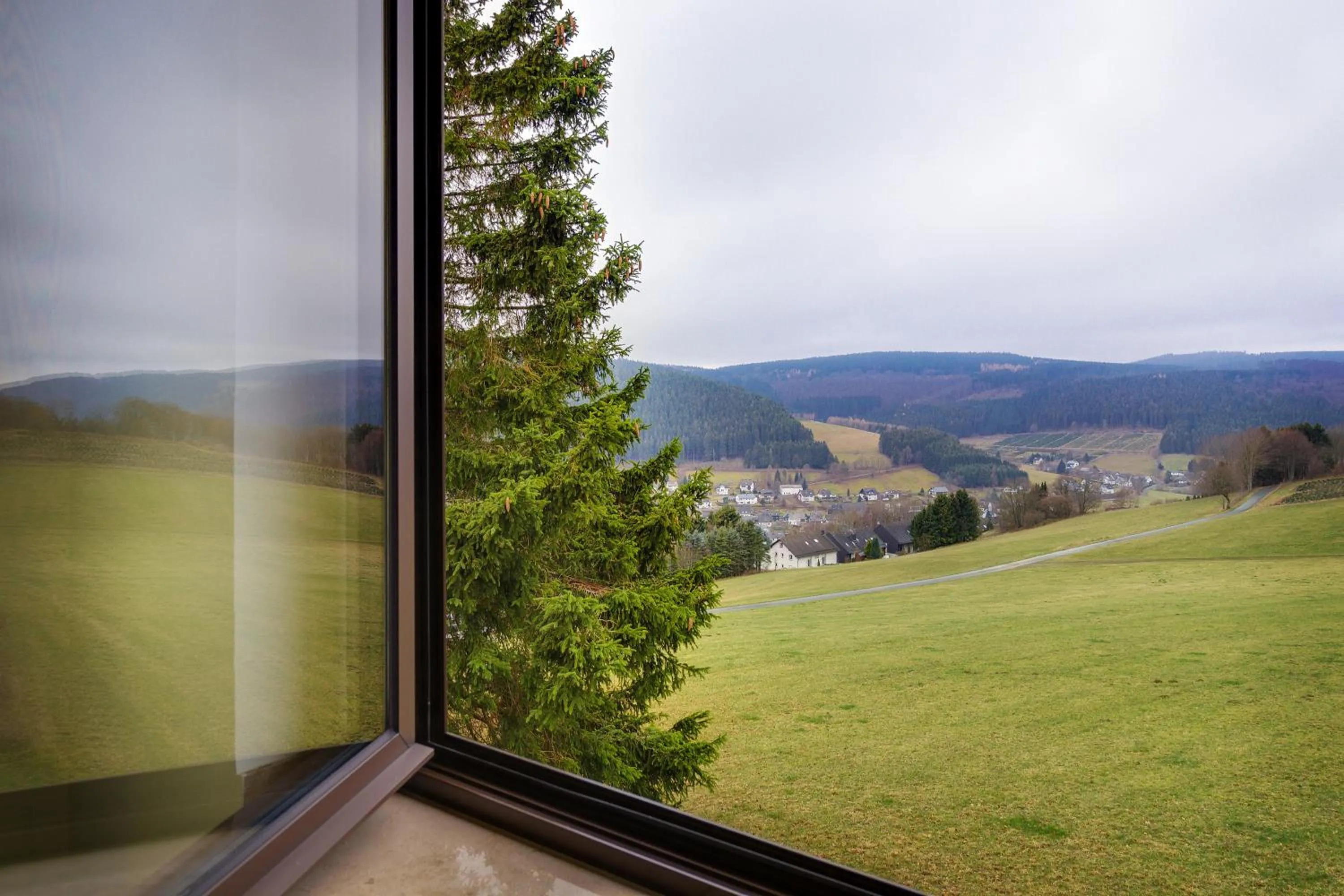 Mountain view in Panorama Hotel Winterberg