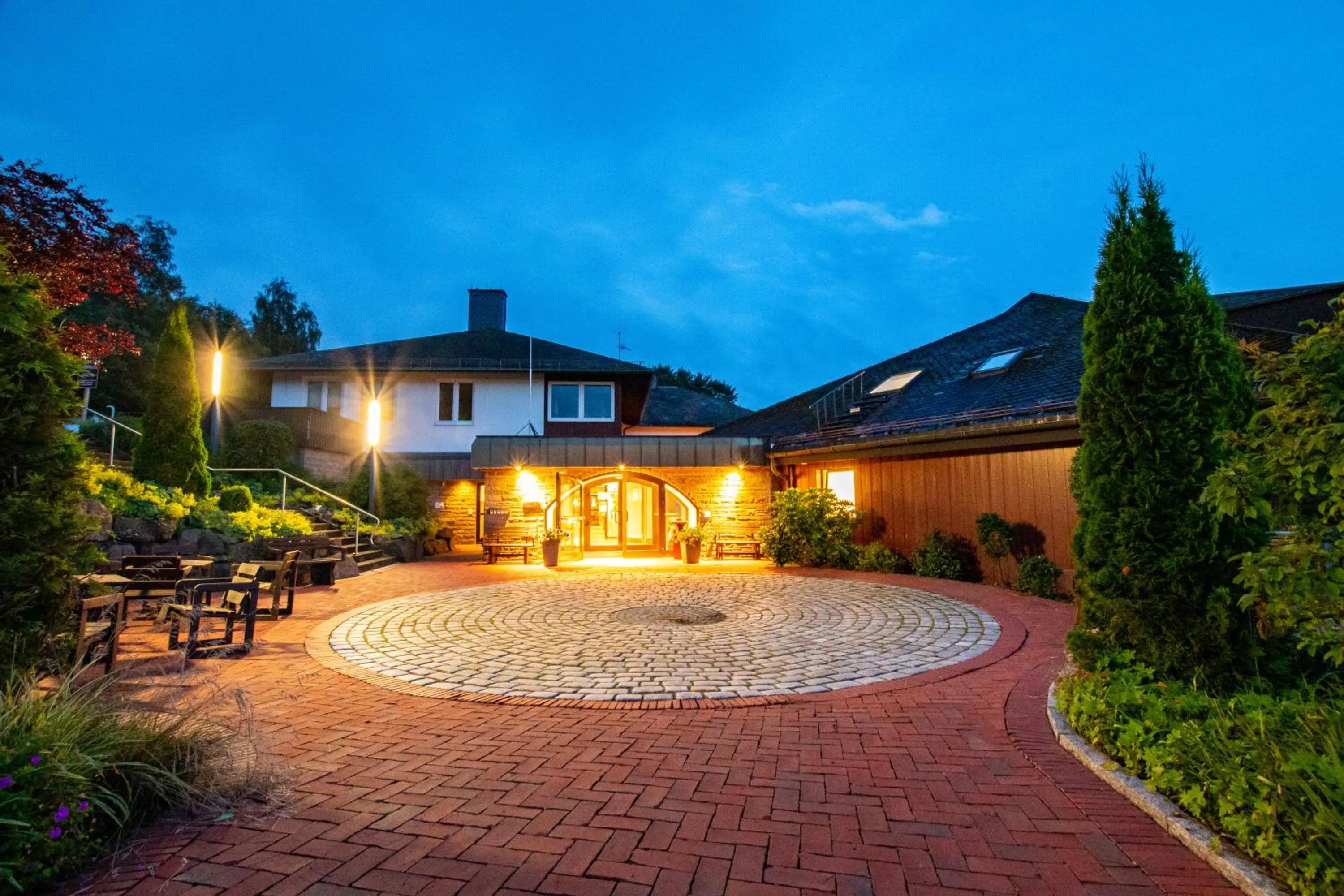 Property building in Panorama Hotel Winterberg