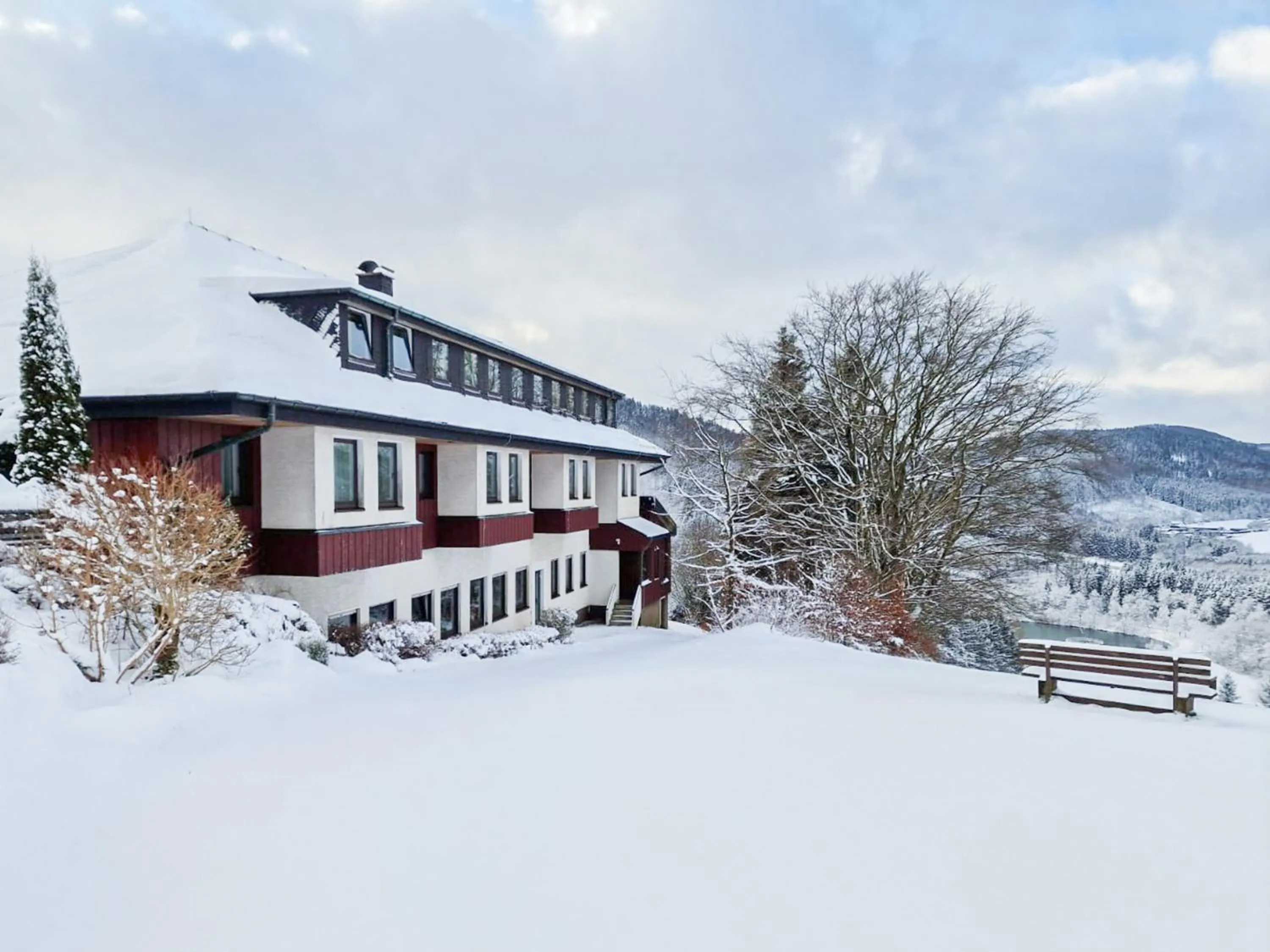 Property building in Panorama Hotel Winterberg