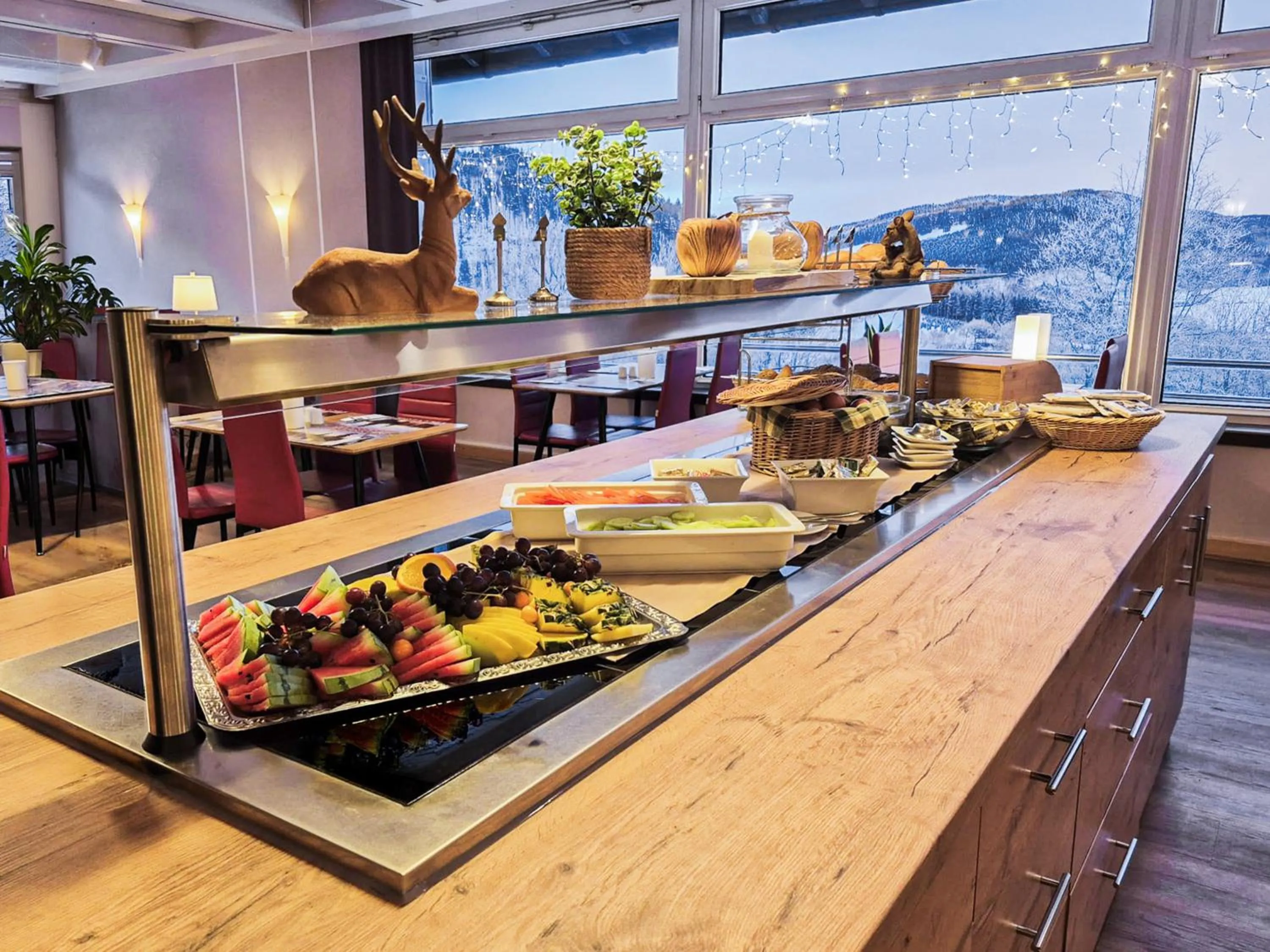 Buffet breakfast in Panorama Hotel Winterberg