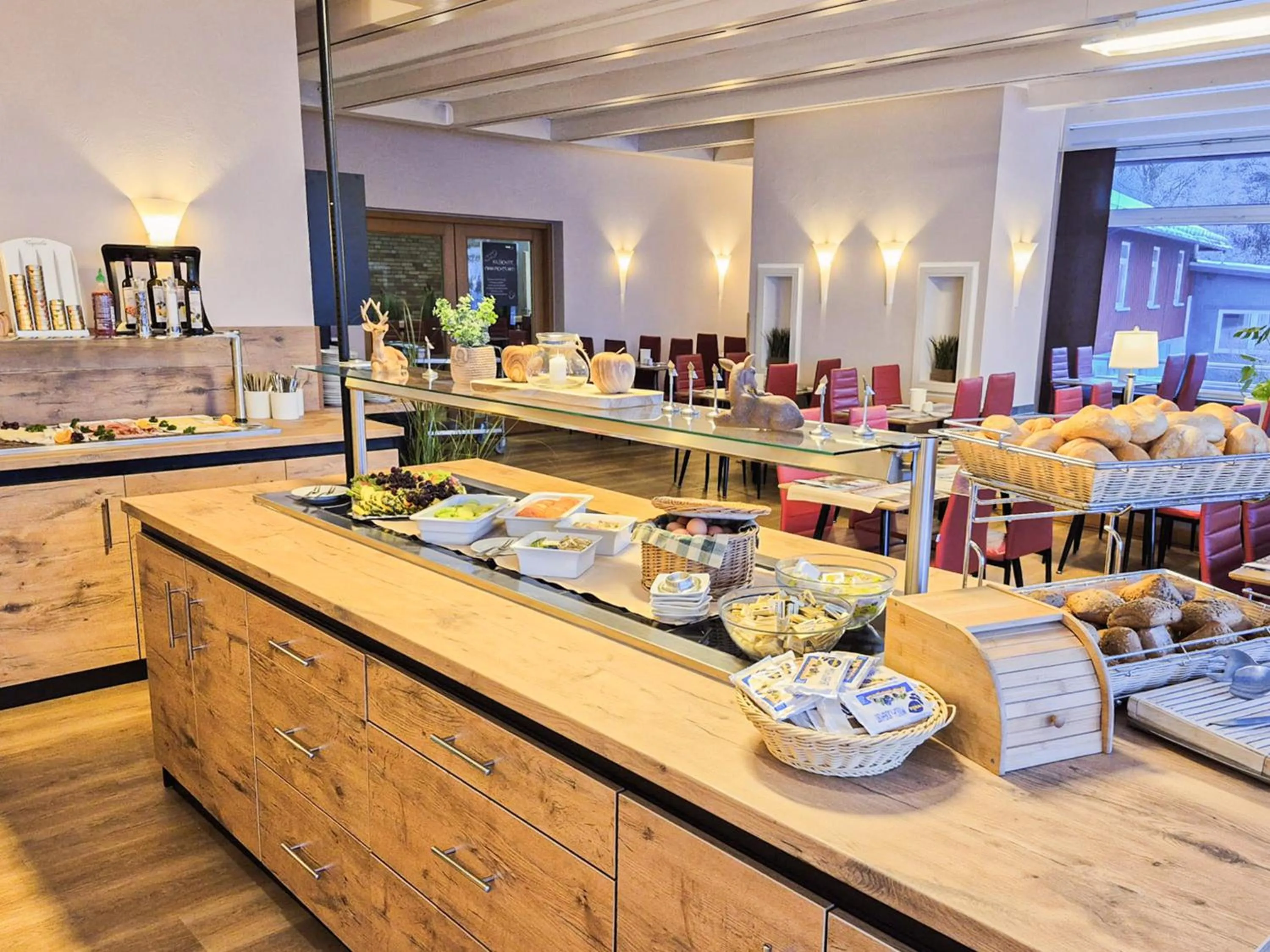 Buffet breakfast in Panorama Hotel Winterberg