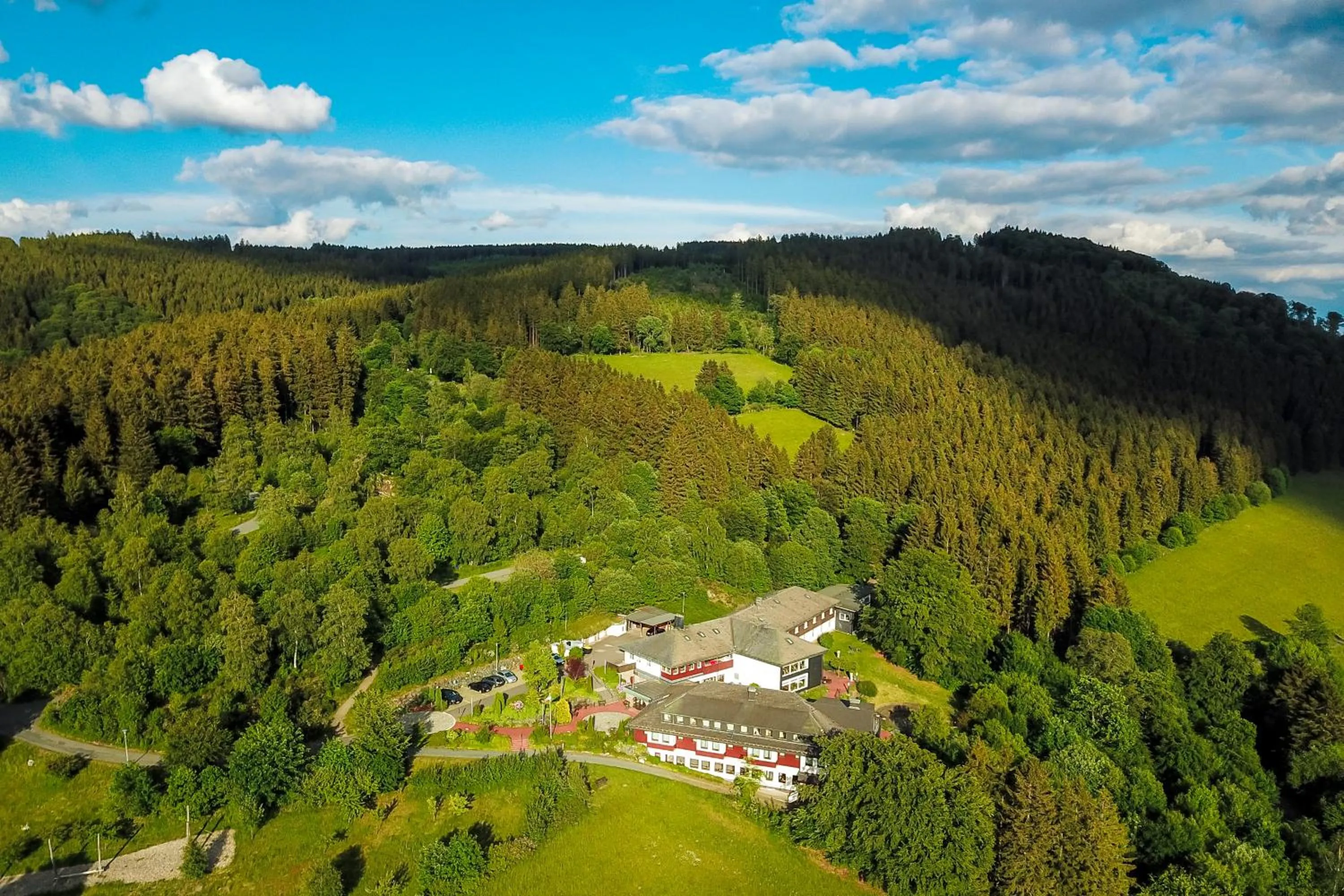 Bird's eye view in Panorama Hotel Winterberg