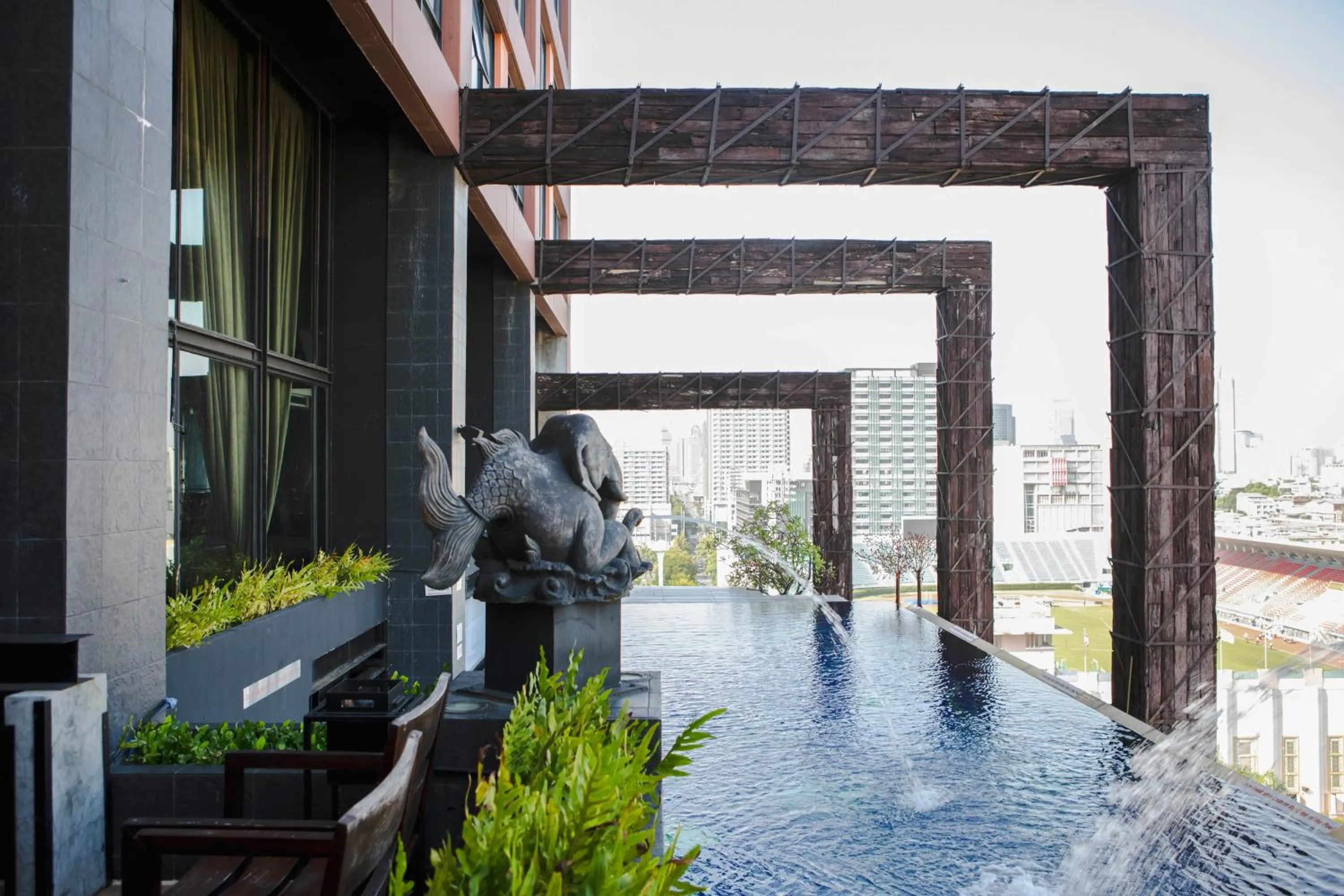 Swimming pool in Siam At Siam Design Hotel Bangkok